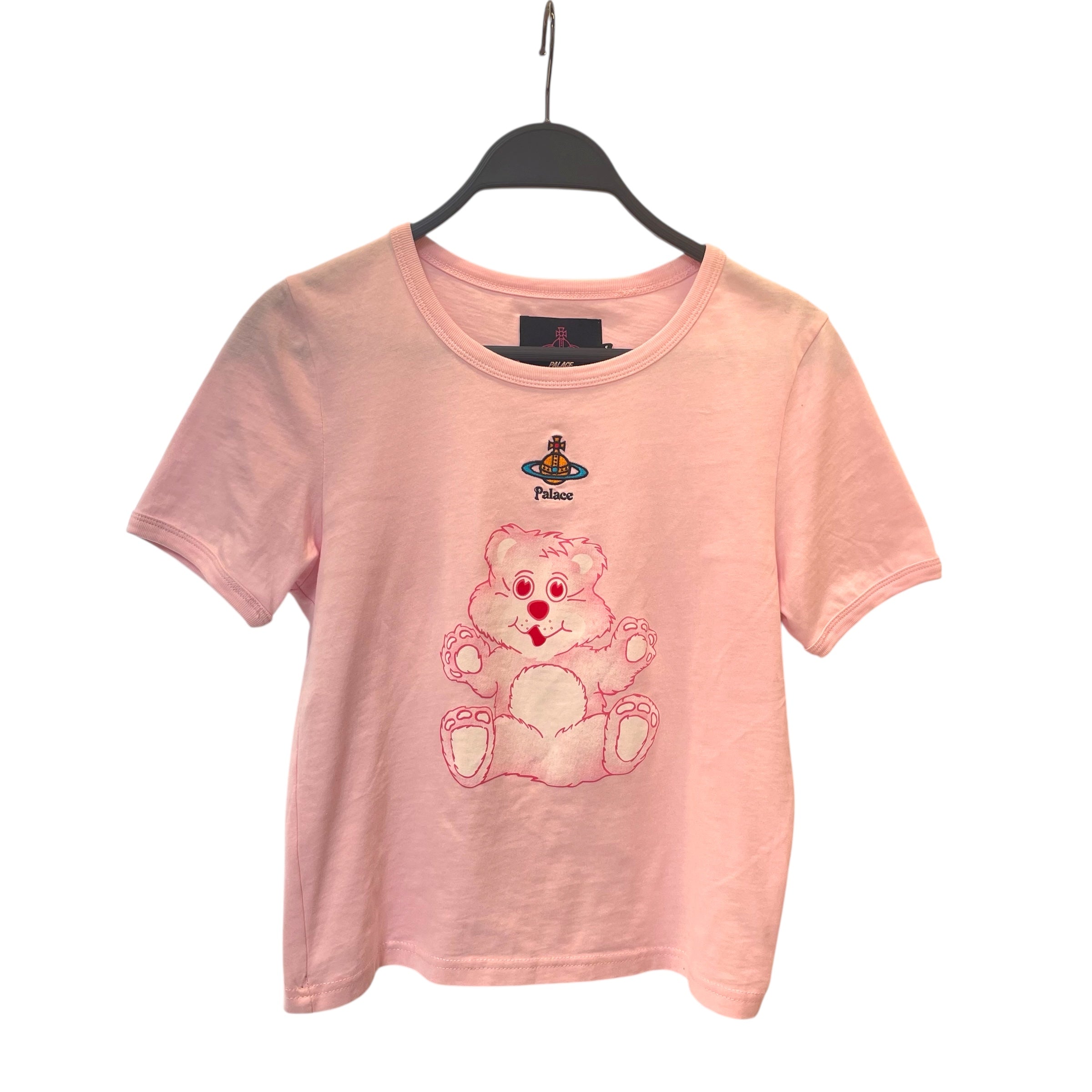 PALACE/Vivienne Westwood/T-Shirt/S/Cotton/PNK/teddy bear view 1