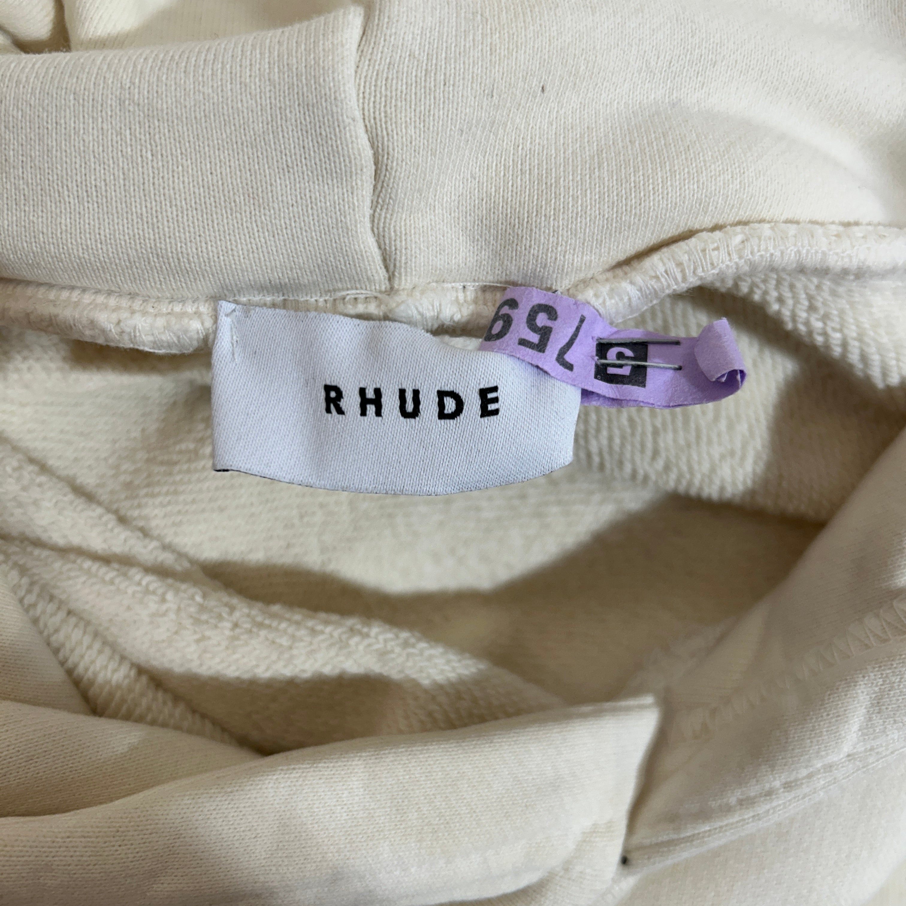 RHUDE/Hoodie/L/Cotton/CRM/rhude motorsport view 3