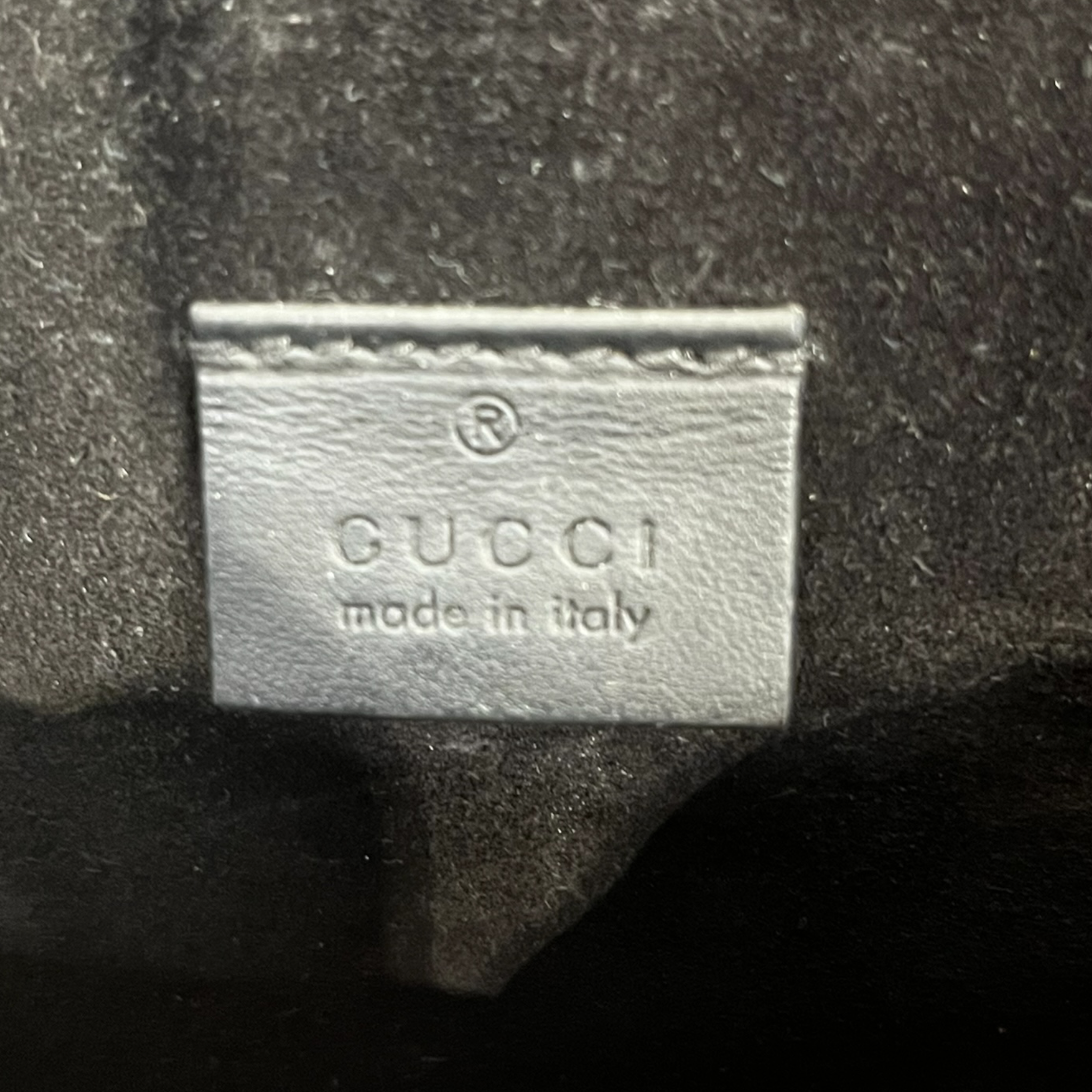 GUCCI/Cross Body Bag/Monogram/Leather/BLK/Diinysus view 5