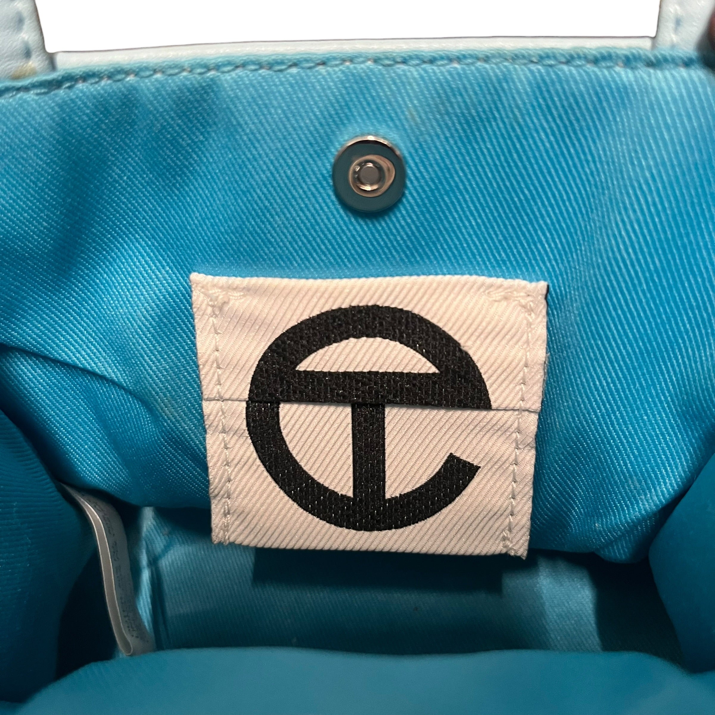 Telfar/Cross Body Bag/Leather/BLU/mini view 5