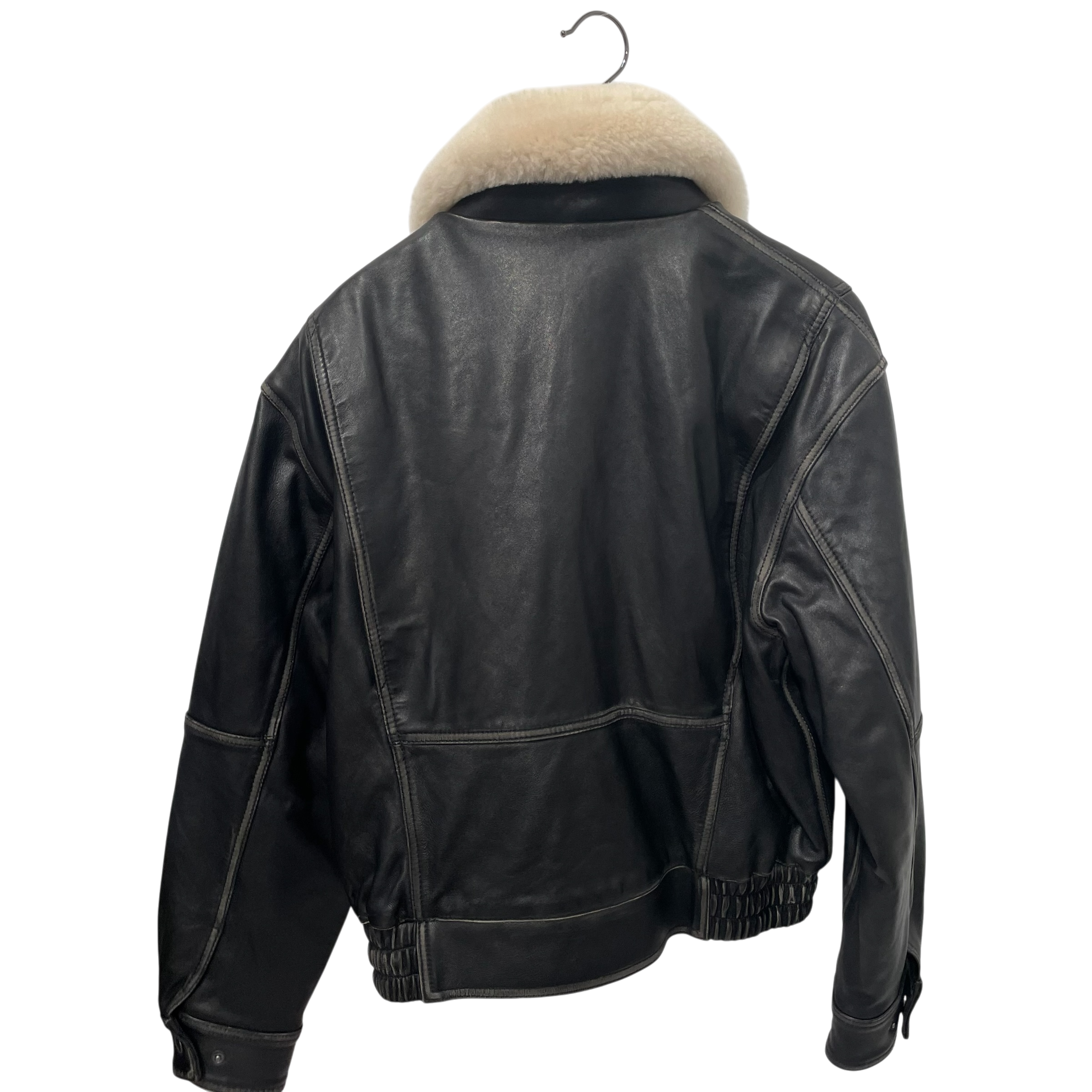 ARITZIA/Leather Jkt/XS/Leather/BLK/Aviator Leather Jacket view 2