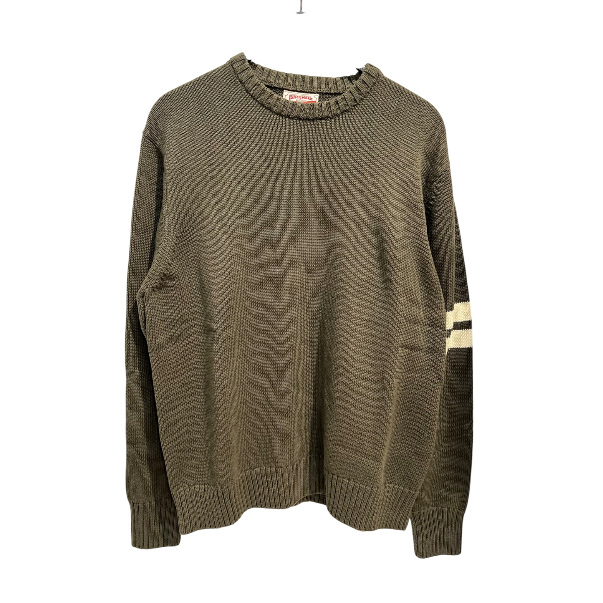 BIRDWELL/Sweatshirt/XL/Cotton/GRN/white arm stripe nwt view 1