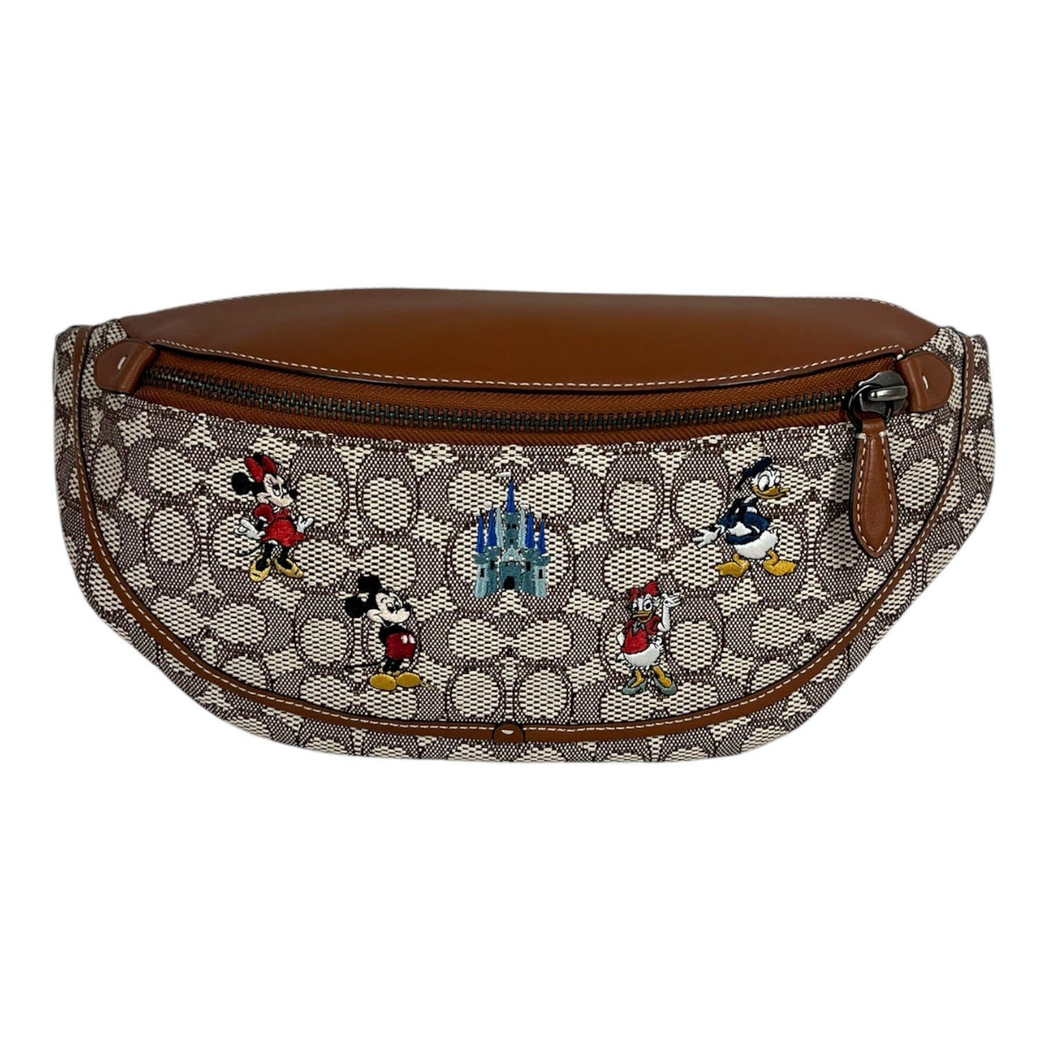 COACH/Fanny Pack/Monogram/Cotton/BEG/DISNEY FANNY PACK view 1