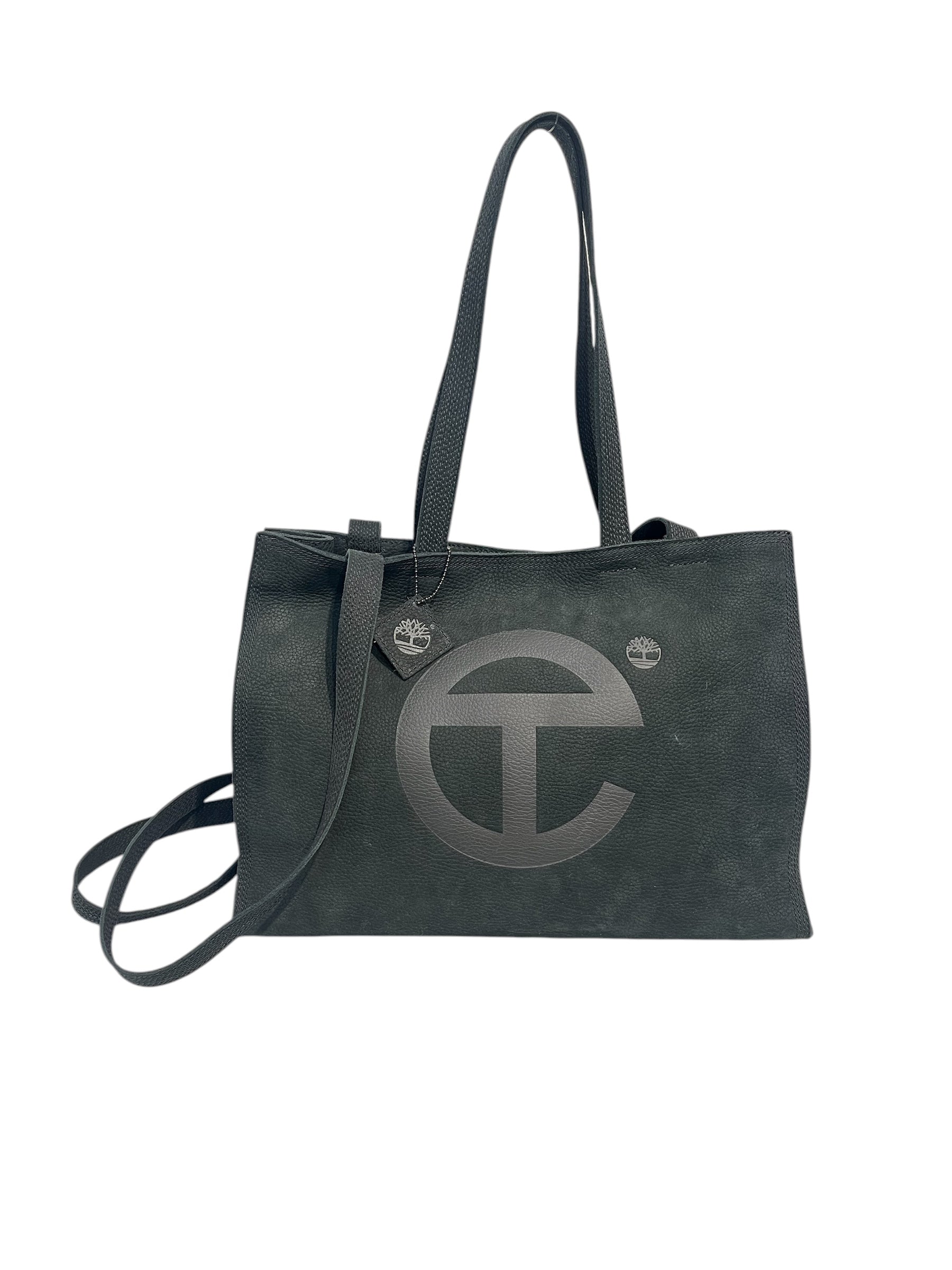 Telfar/Timberland/Bag/Leather/BLK/nubuck view 1