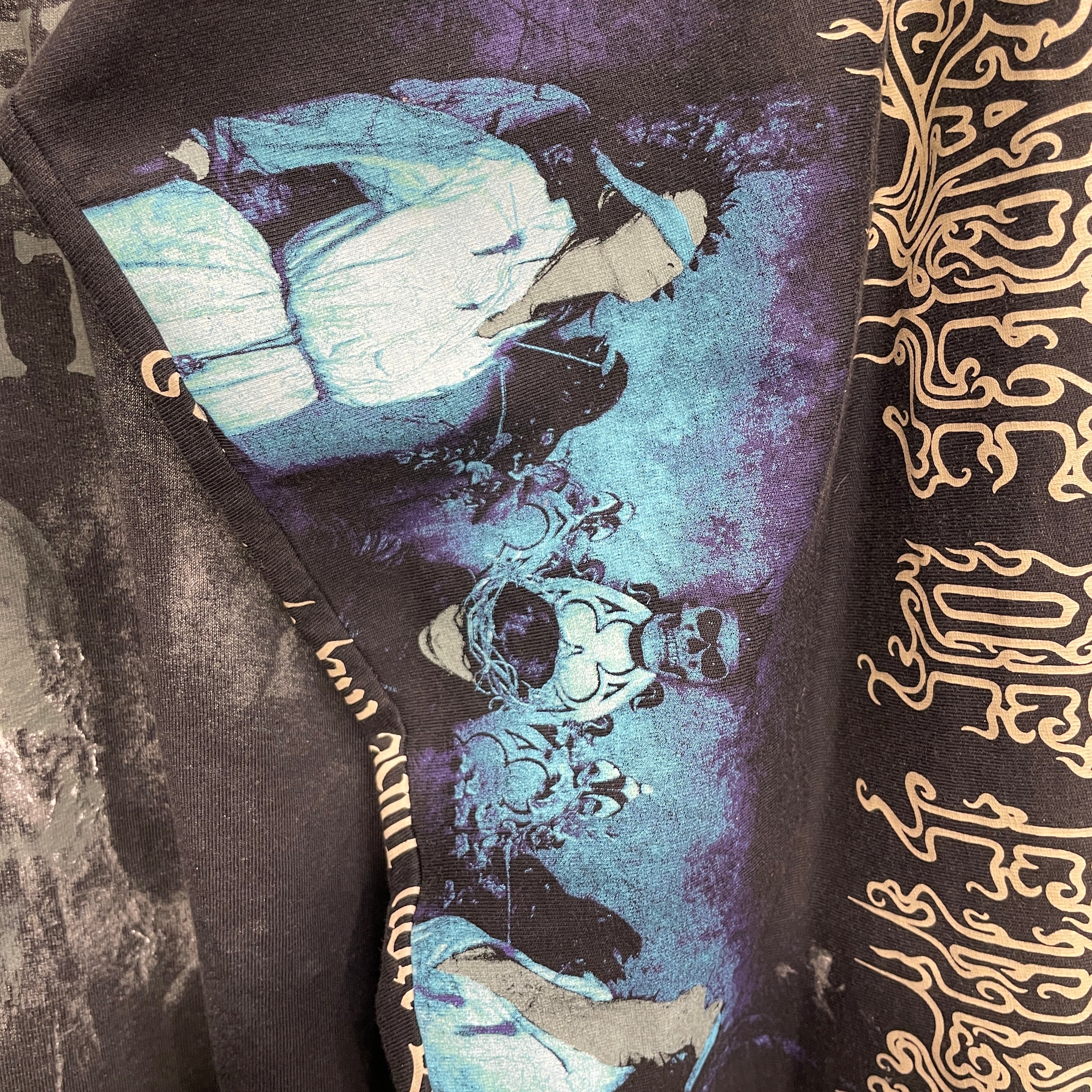 VETEMEMES/LS T-Shirt/S/Cotton/BLK/Graphic/VENGEFUL view 4