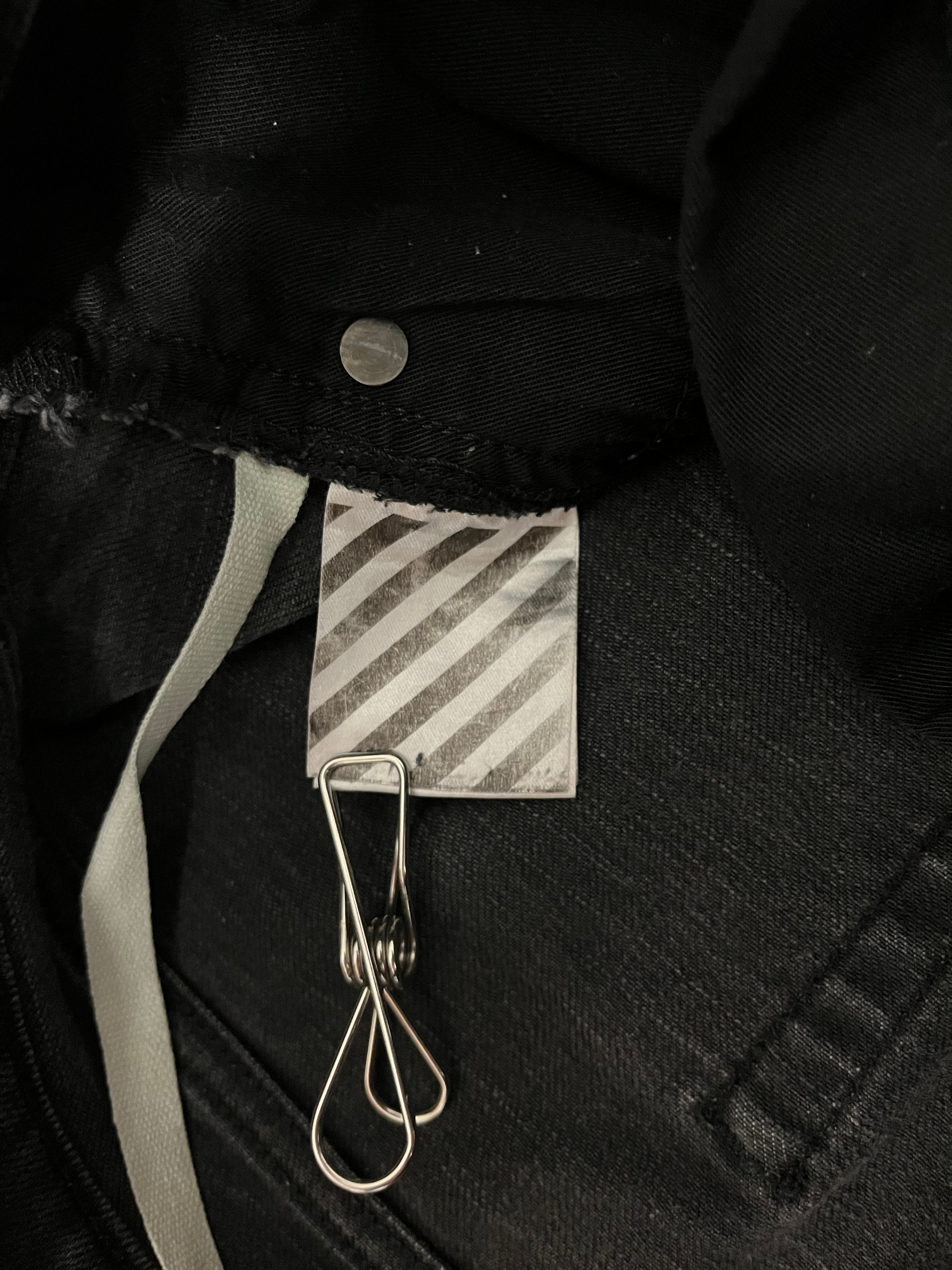 OFF-WHITE/Skinny Pants/31/Denim/GRY/Off-White Distressed Jeans view 4