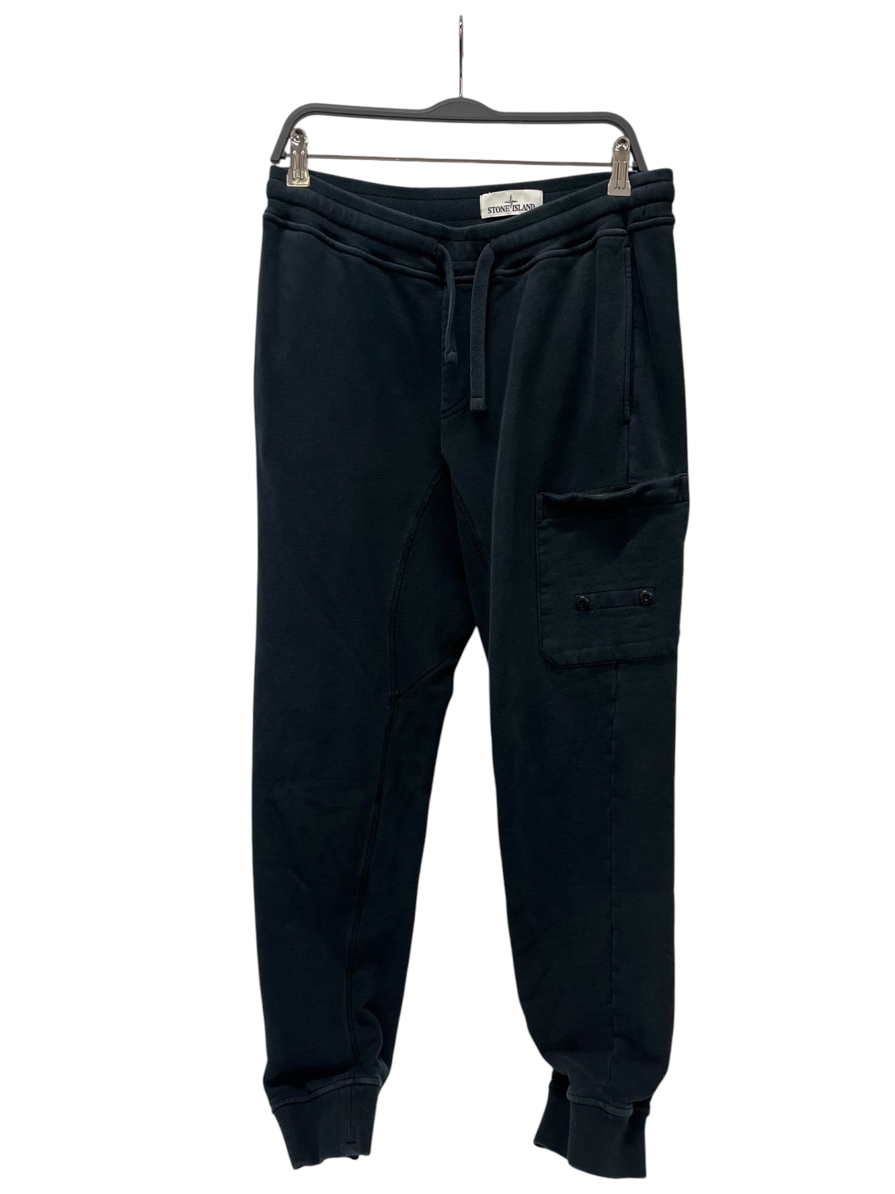 STONE ISLAND/Pants/M/Cotton/NVY/ view 1