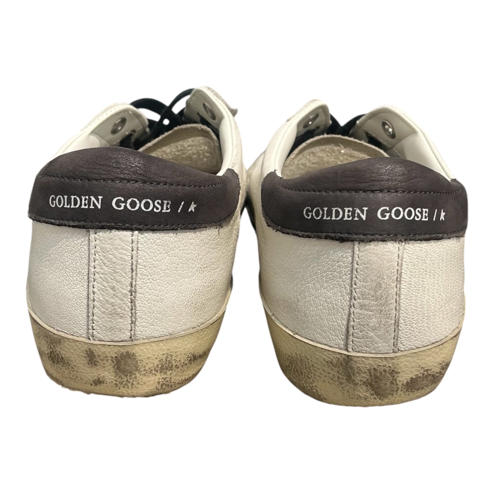 GOLDEN GOOSE/Low-Sneakers/Leather/WHT/SUPERSTAR LEATHER LOW SNEAKERS view 3