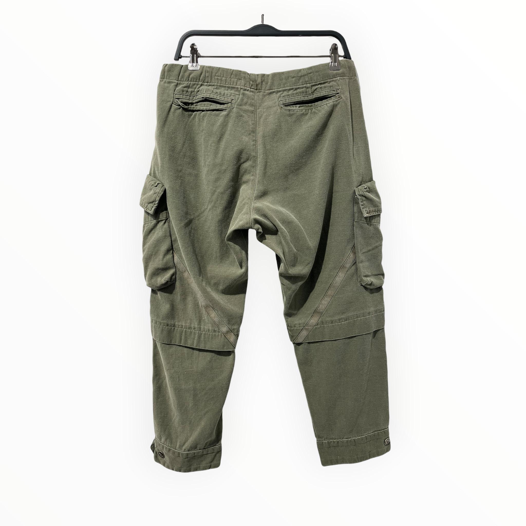 GREG LAUREN/Cargo Pants/2/Cotton/GRN/REBUILD TAPERED CARGO PANT view 2
