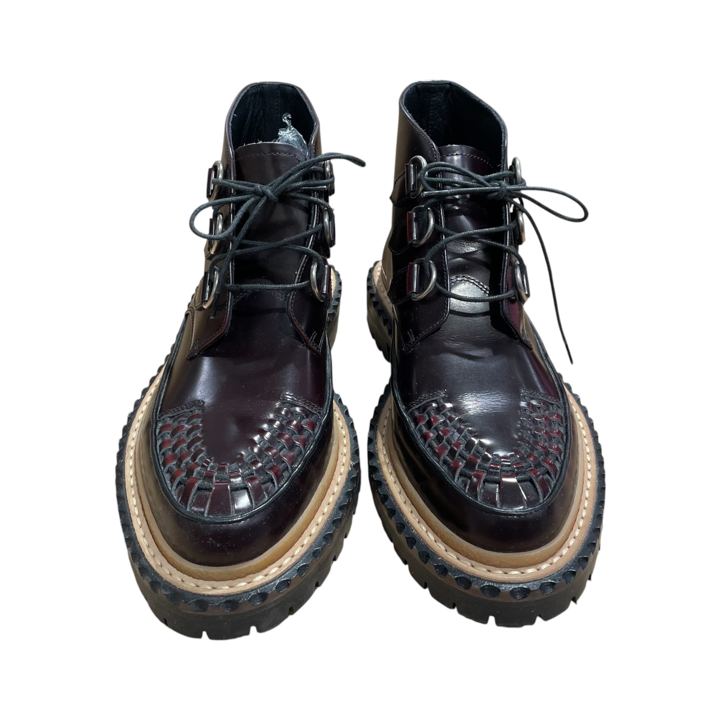 BURBERRY LONDON/Boots/EU 37.5/Leather/BRD/Melton creeper boots view 5