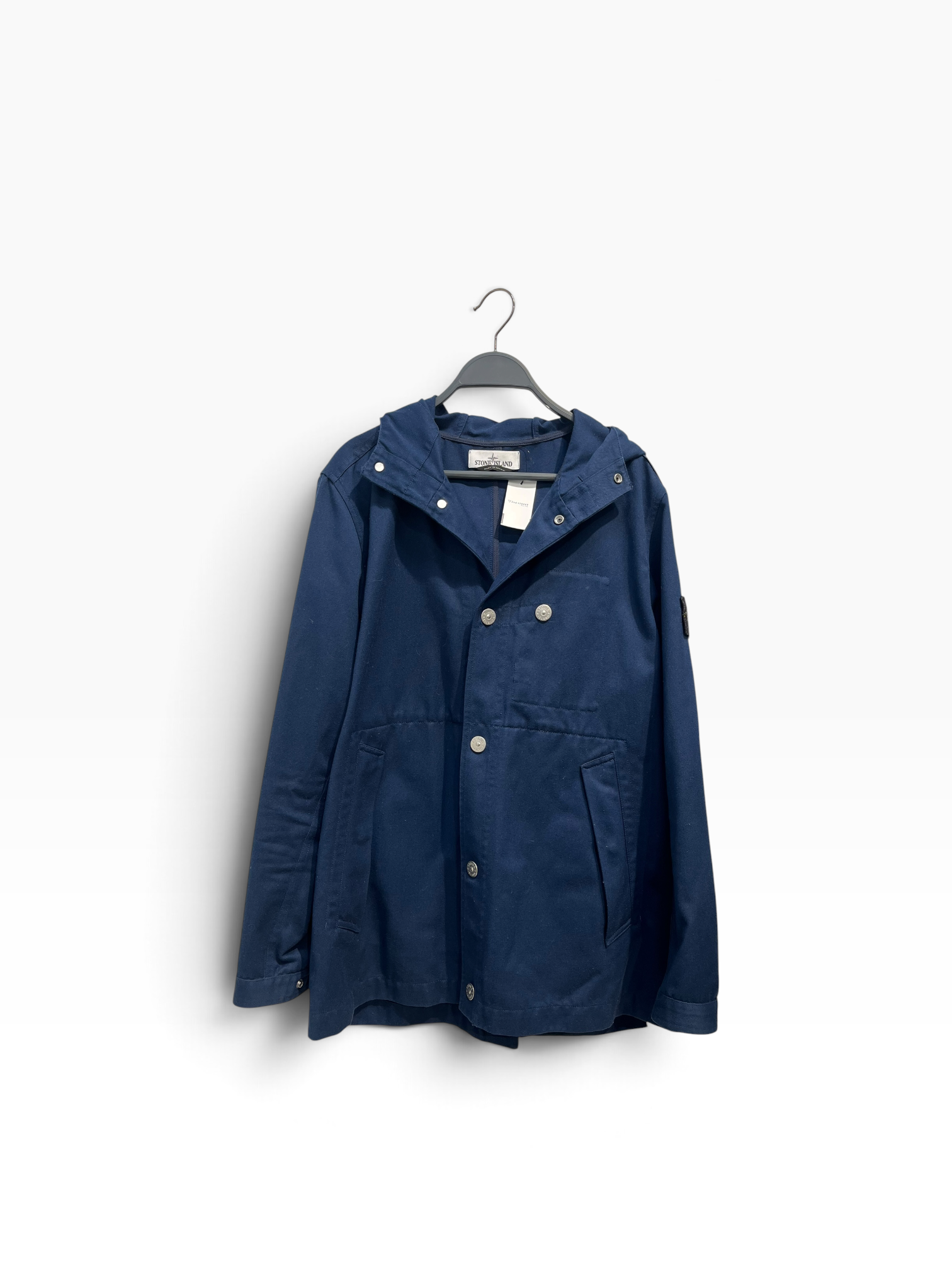 Stone Island/Mountain Parka/M/Cotton/NVY/Plain view 1