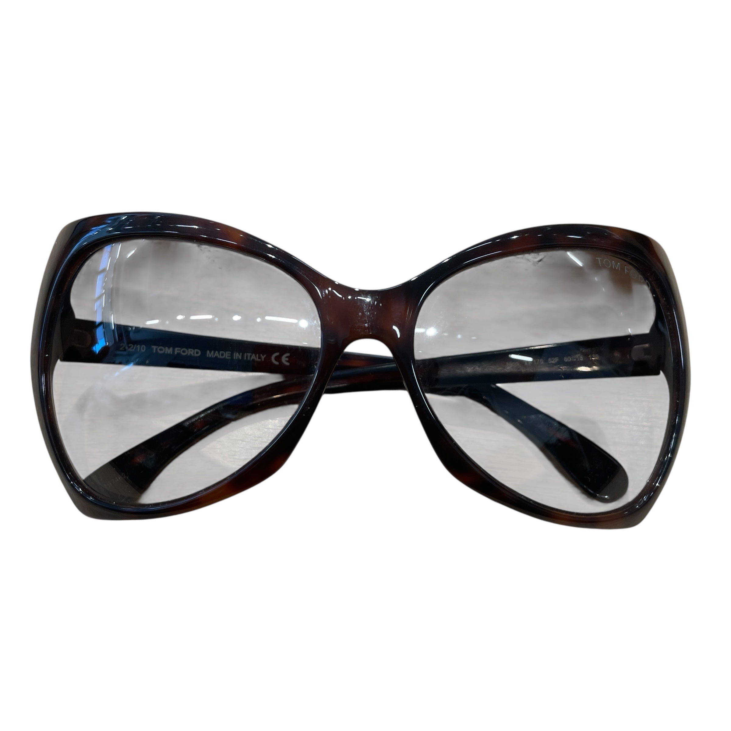 TOM FORD/Sunglasses/Celluloid/BRW/NICO TF175 POINT BIG LENS view 1