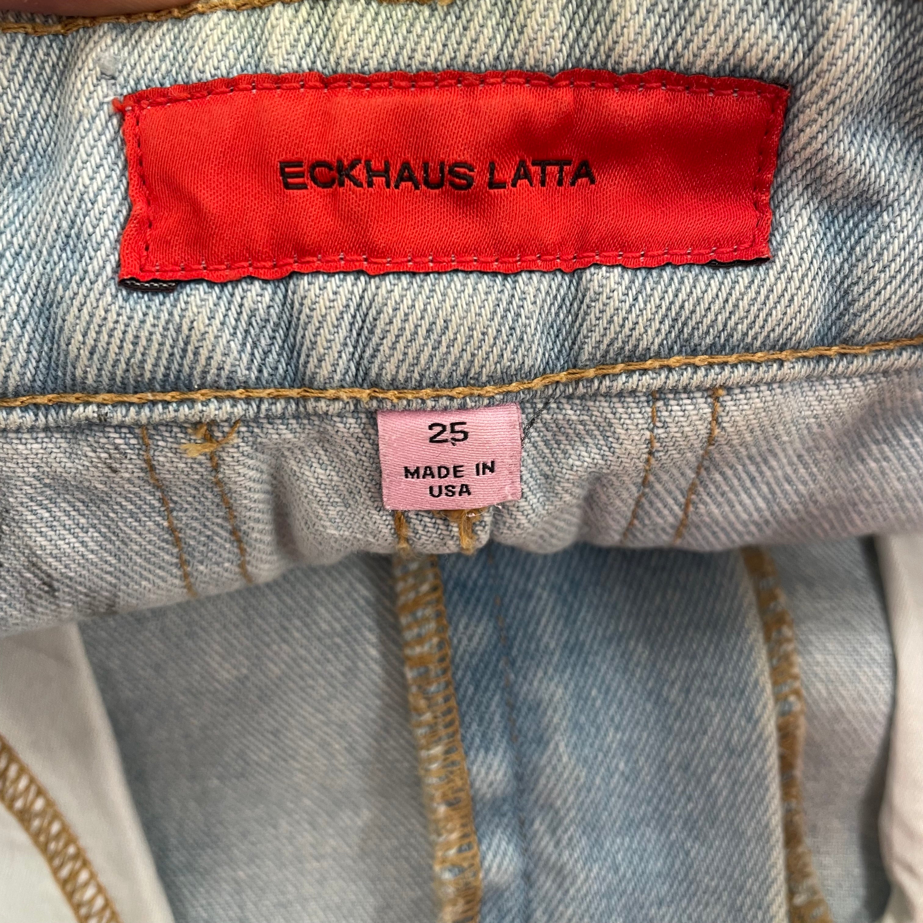 ECKHAUS LATTA/Skinny Pants/25/Cotton/MLT/ view 3