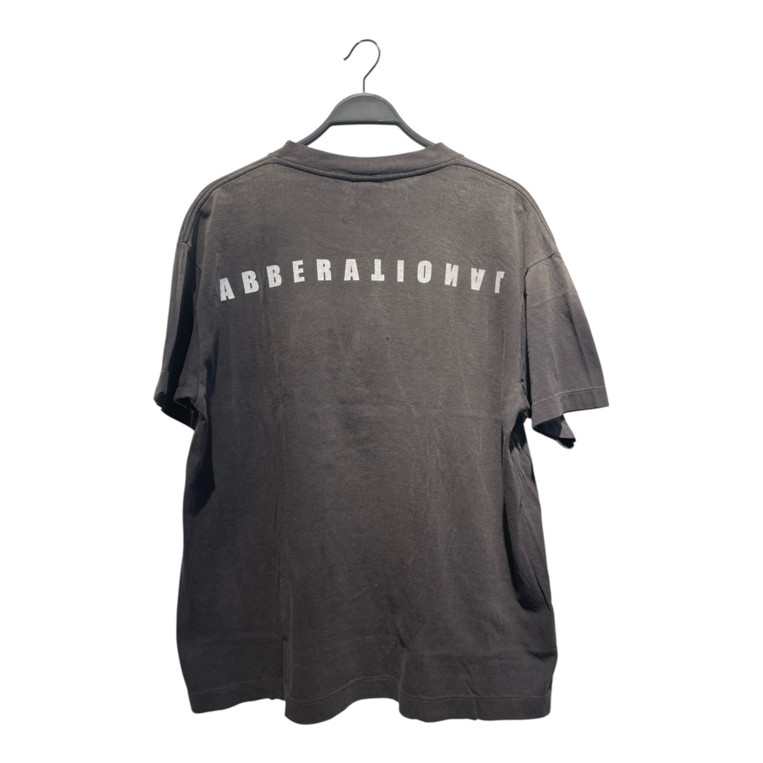SAINT MICHAEL/T-Shirt/M/Cotton/GRY/Graphic/ view 2