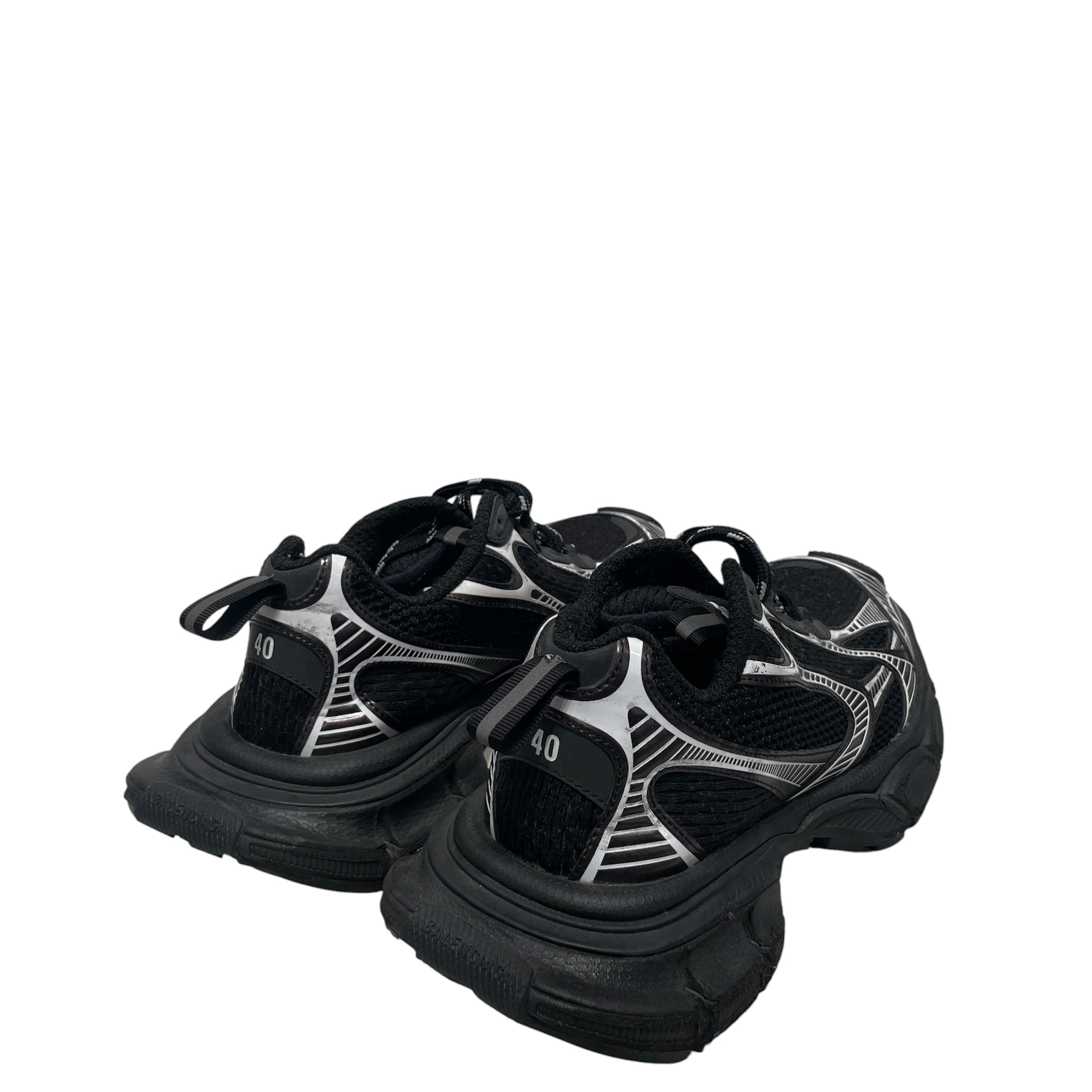 BALENCIAGA/Low-Sneakers/EU 40/Acrylic/BLK/3XL view 2