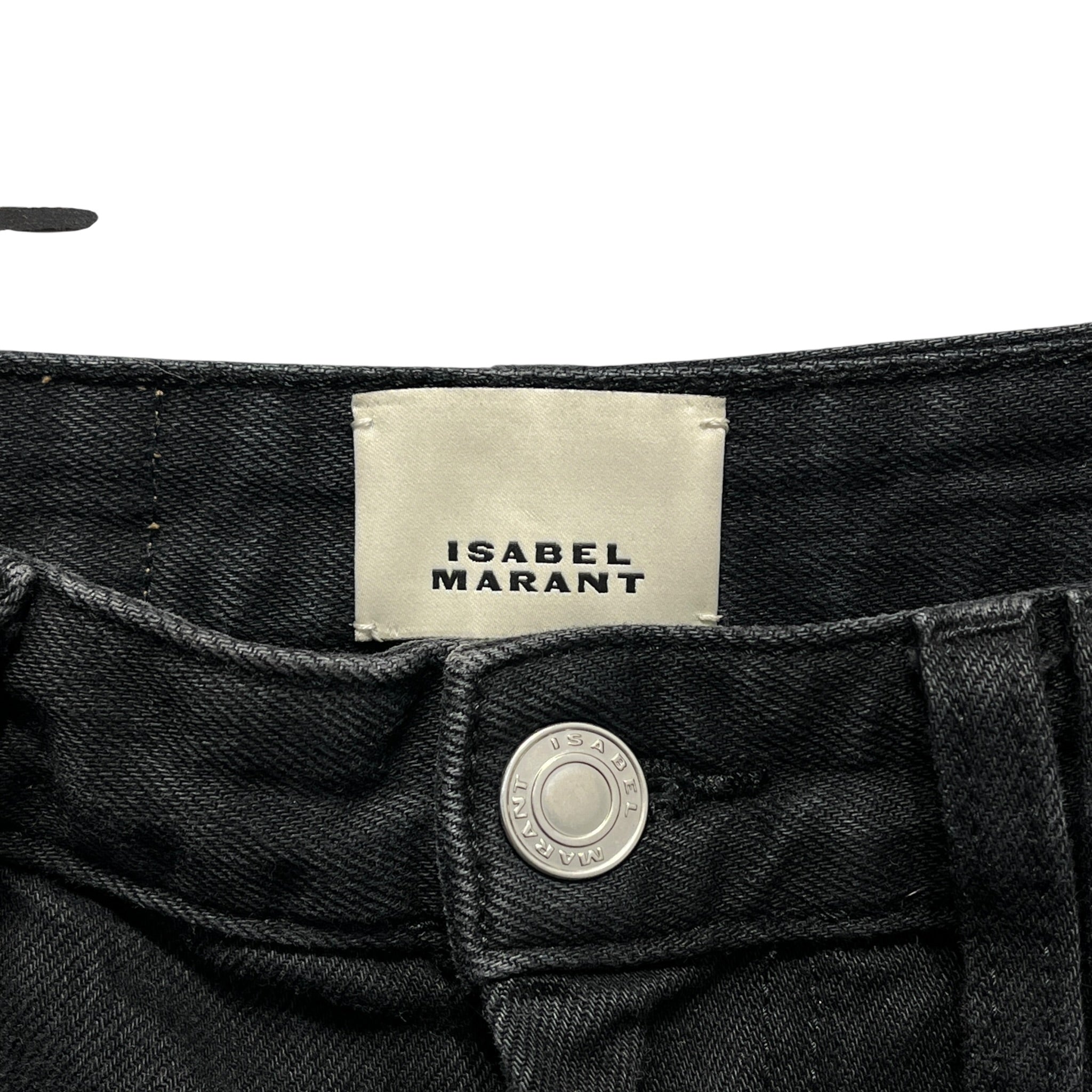 ISABEL MARANT/Bottoms/M/Cotton/BLK/LEMONY TROUSERS view 3