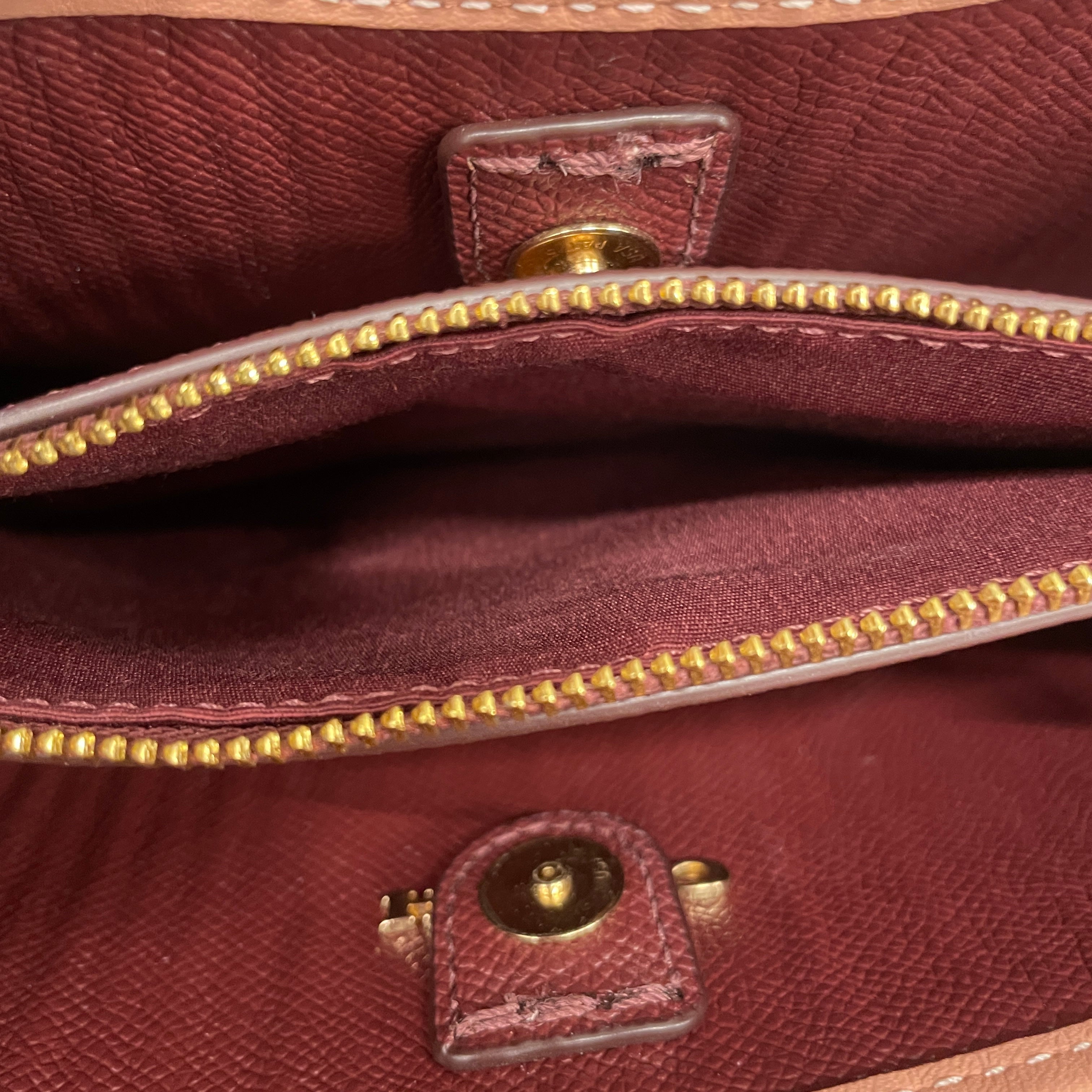 COACH/Cross Body Bag/Leather/PNK/MOLLY BUCKET BAG WOVEN view 5