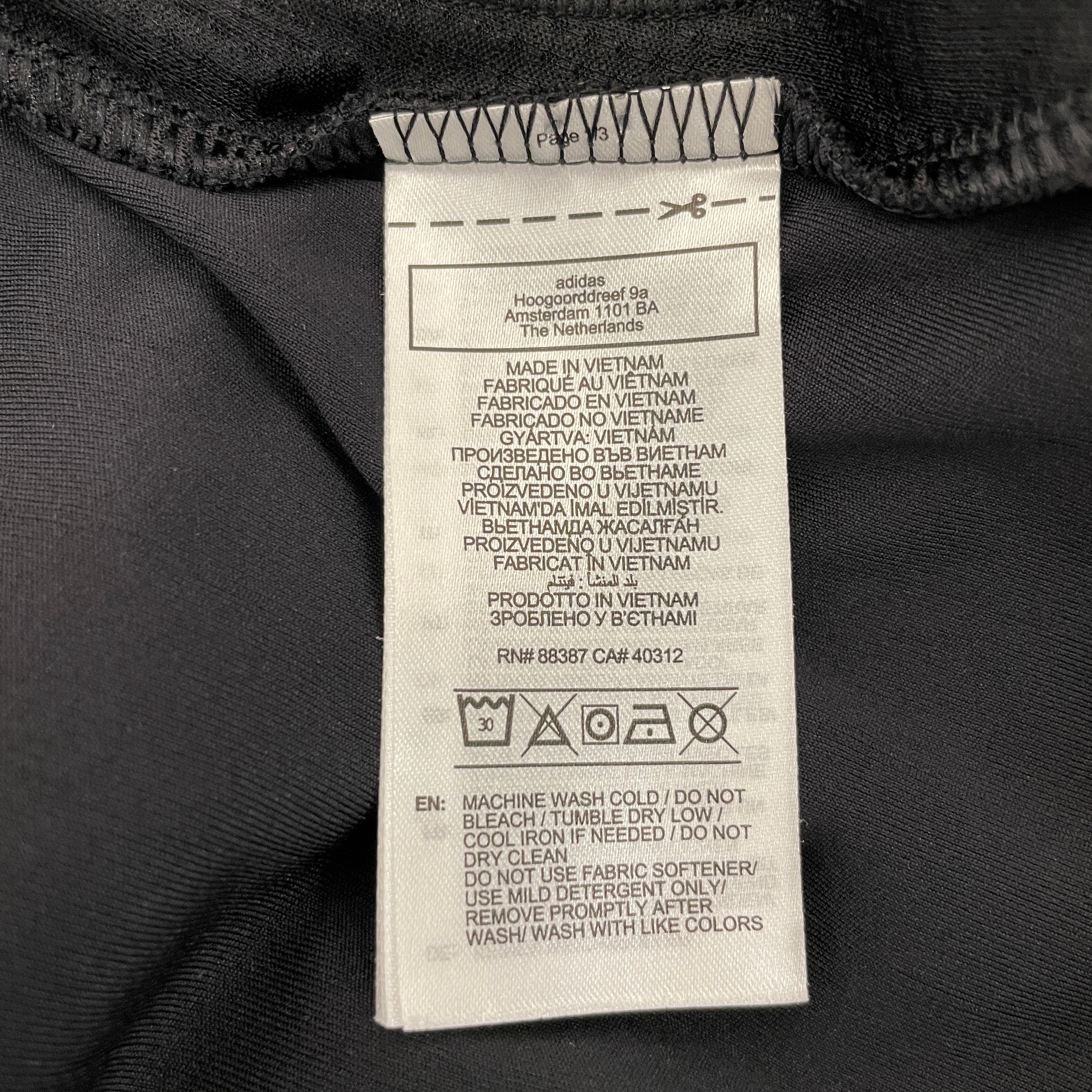 Sp5der/LS T-Shirt/XXL/Rayon/BLK/Graphic/world cup adidas collab view 4
