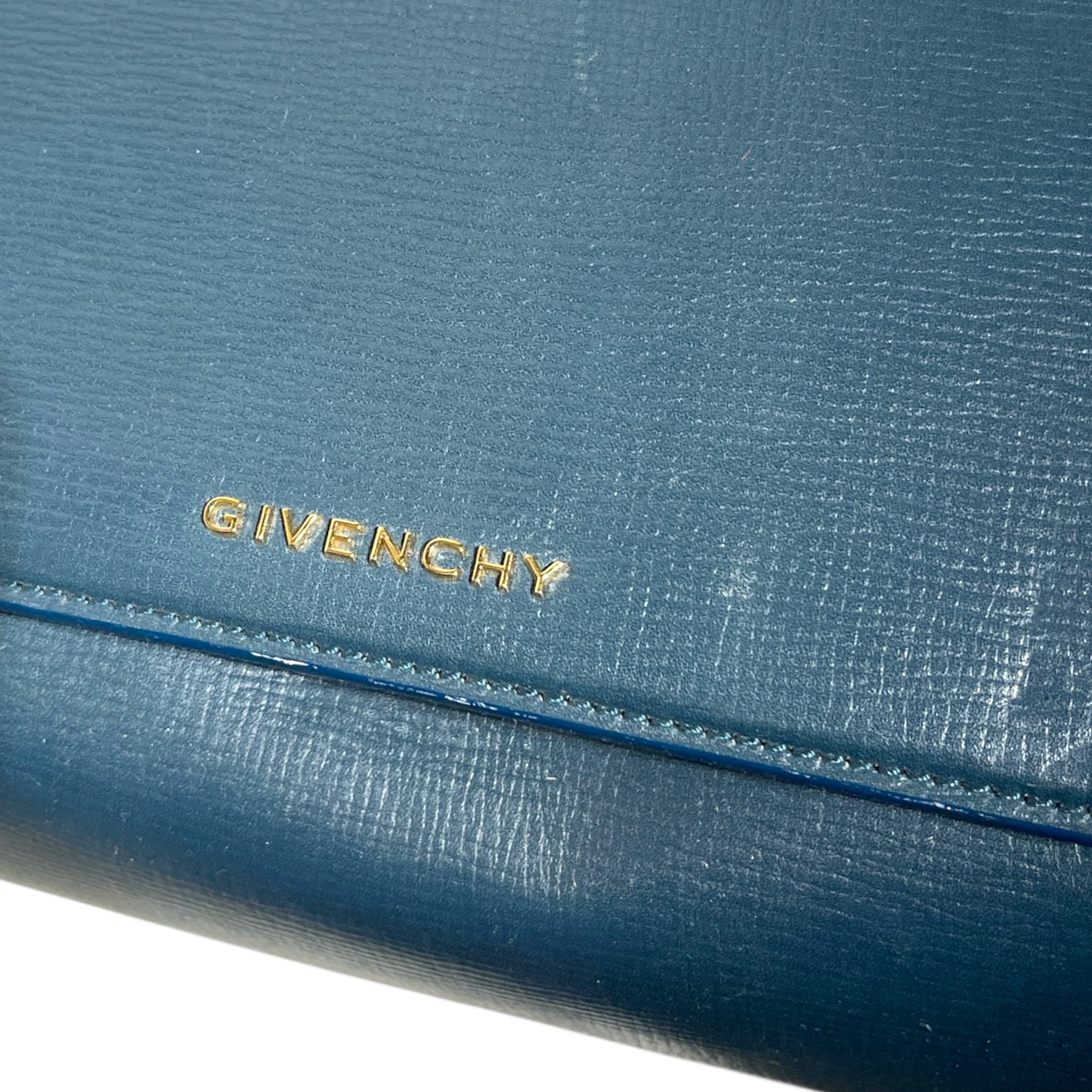 GIVENCHY/Cross Body Bag/Leather/BLU/pandora small view 3