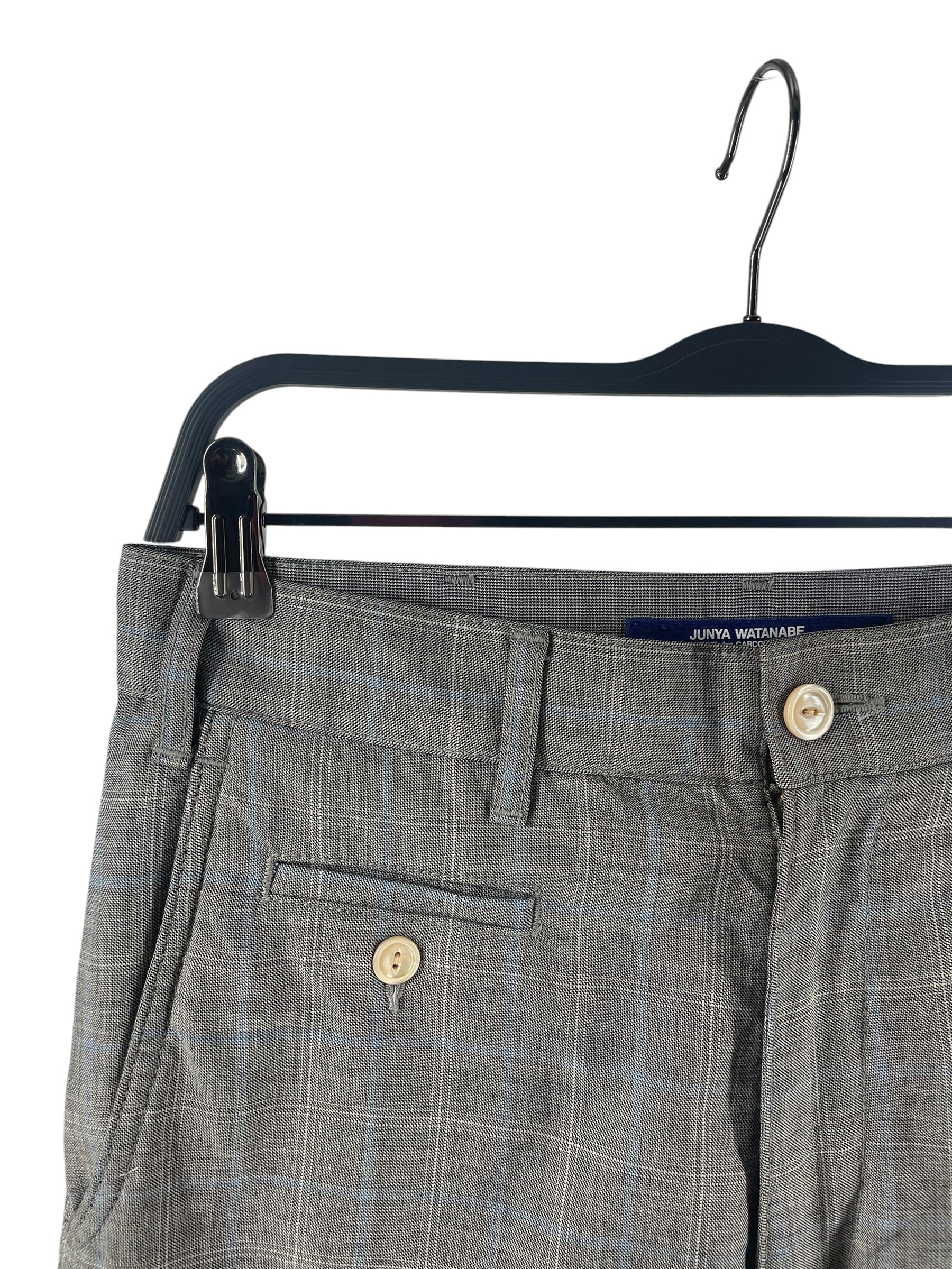 JUNYA WATANABE COMME des GARCONS MAN/Shorts/S/Cotton/GRY/Plaid/WC-P020/AD2018 view 3