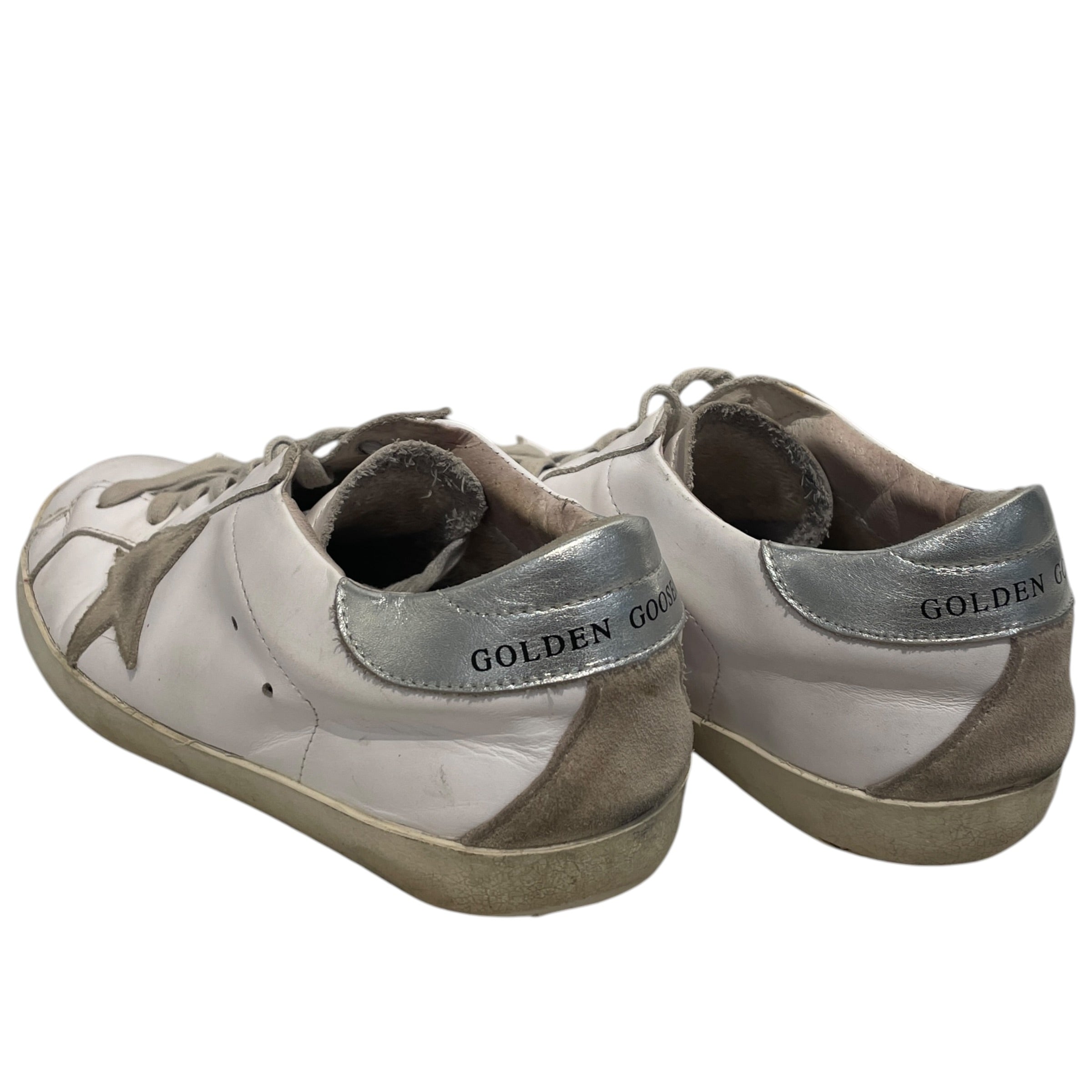 GOLDEN GOOSE/Low-Sneakers/EU 39.5/Leather/WHT/ view 2