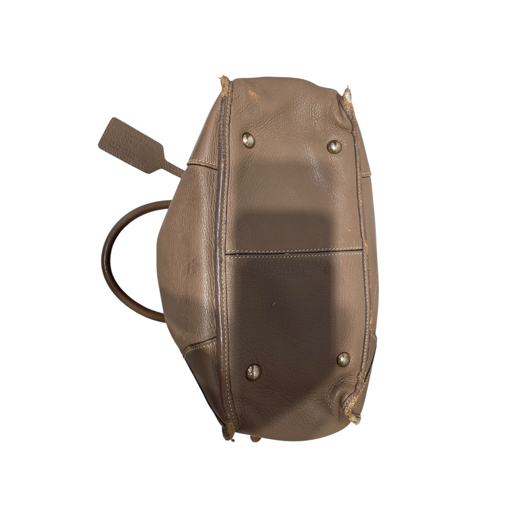 PRADA/Cross Body Bag/Leather/BRW/cross bag view 4
