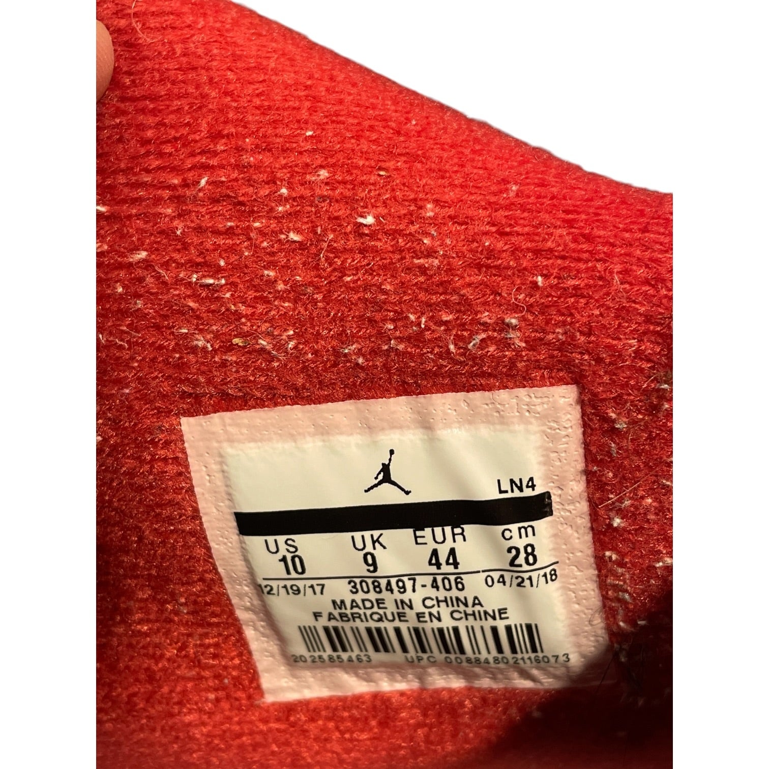 JORDAN BRAND/CACTUS JACK/Hi-Sneakers/US 10/Leather/BLU/TRAVIS SCOTT X AIR JORDAN 4 view 4