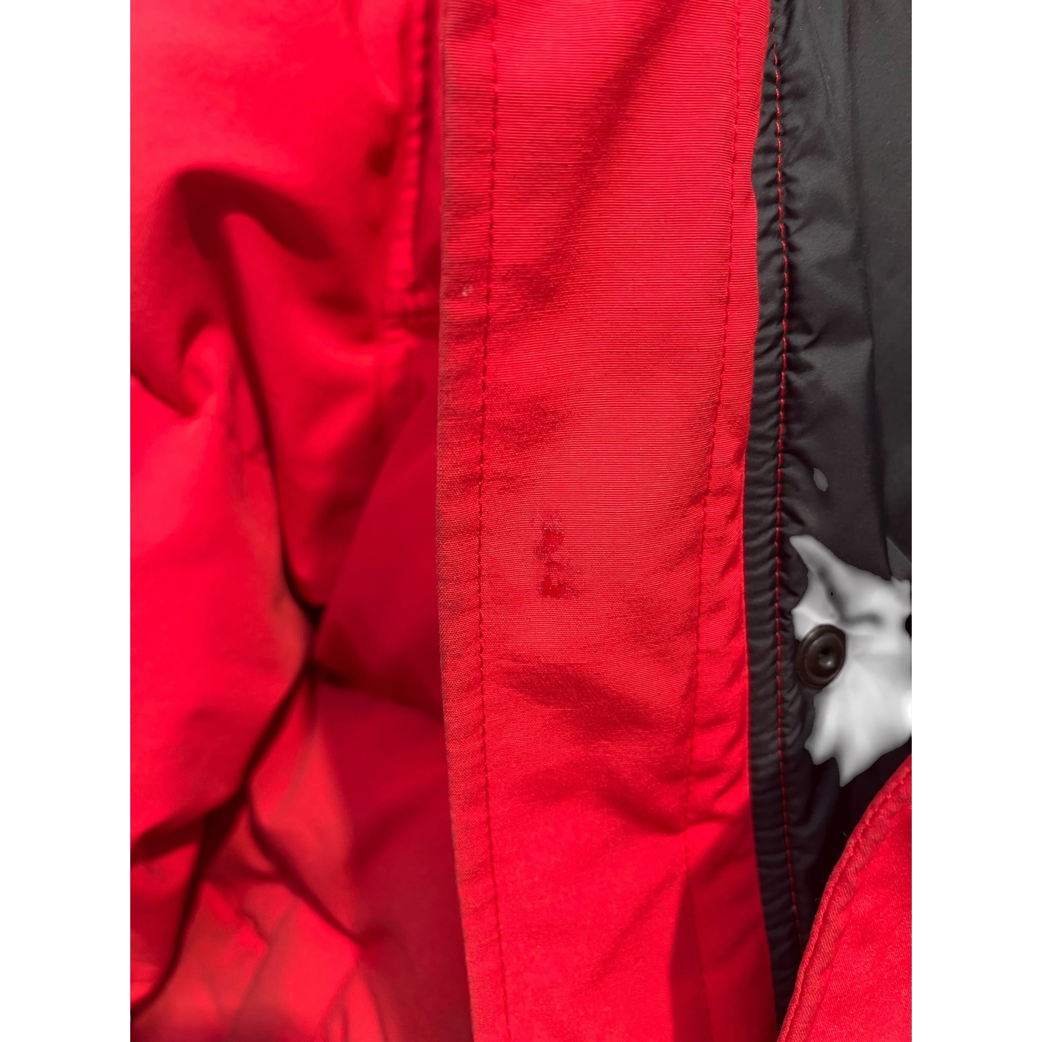 CANADA GOOSE/Puffer Coat/L/Nylon/RED/Single Breasted/ view 10