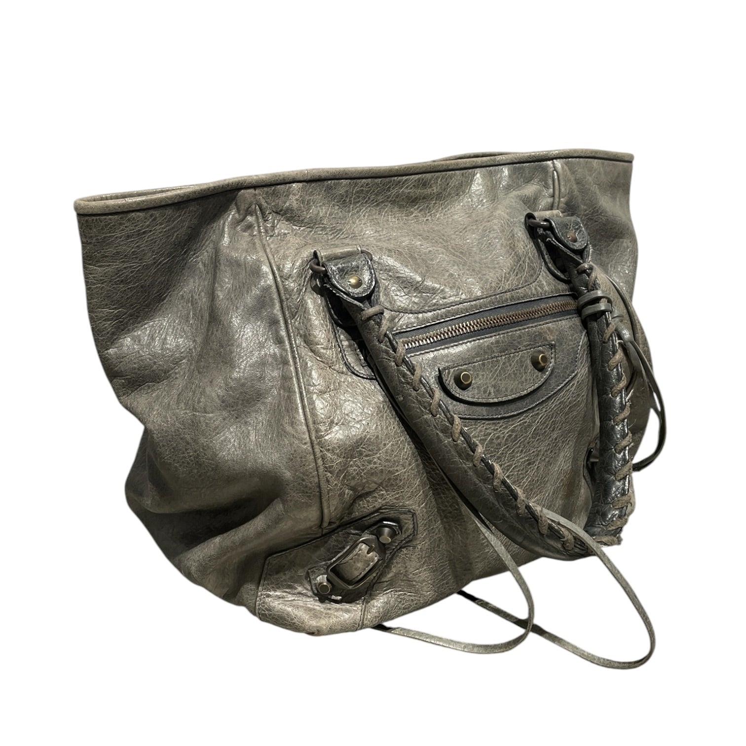 BALENCIAGA/Bag/Leather/GRN/BOY CITY BAG view 6