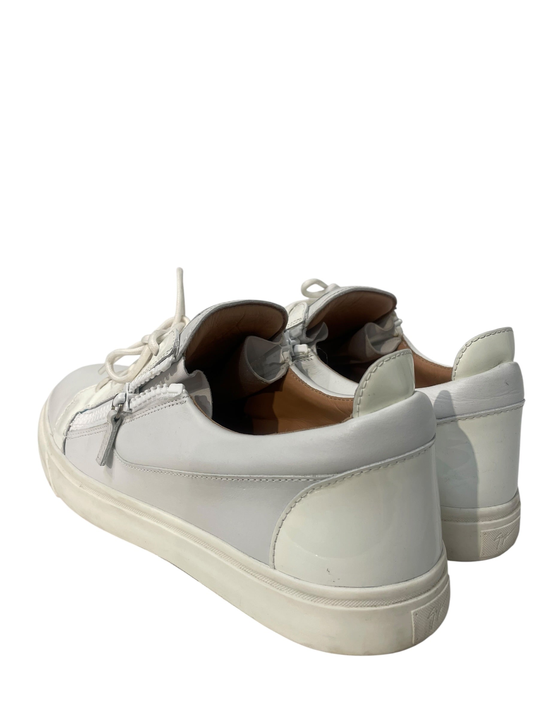 Giuseppe Zanotti/Low-Sneakers/EU 46/Leather/WHT/ view 2