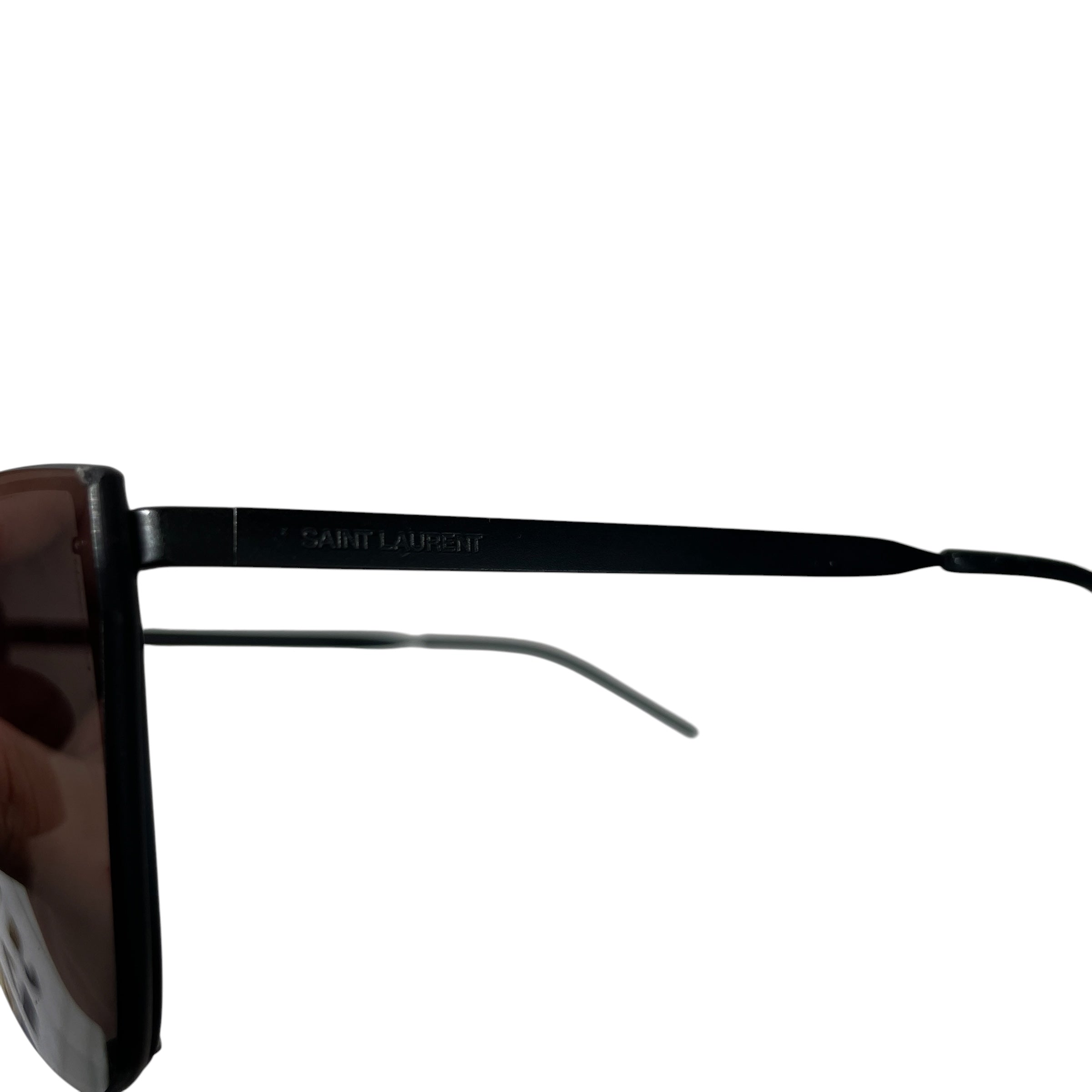 SAINT LAURENT/Sunglasses/Plastic/BLK/M's/ view 3