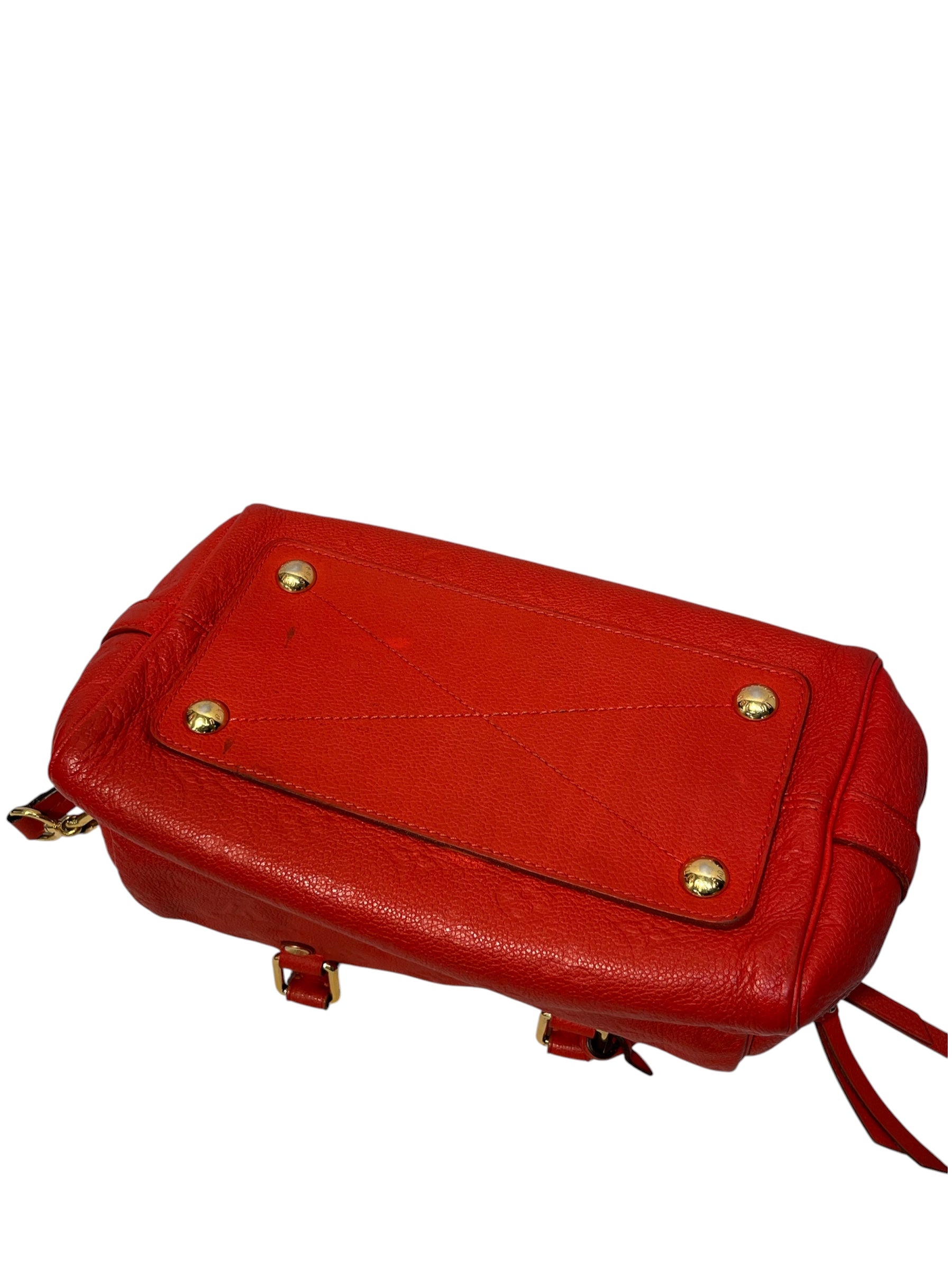 LOUIS VUITTON/Cross Body Bag/Monogram/Leather/RED/Empreinte Speedy Bandouliere view 4