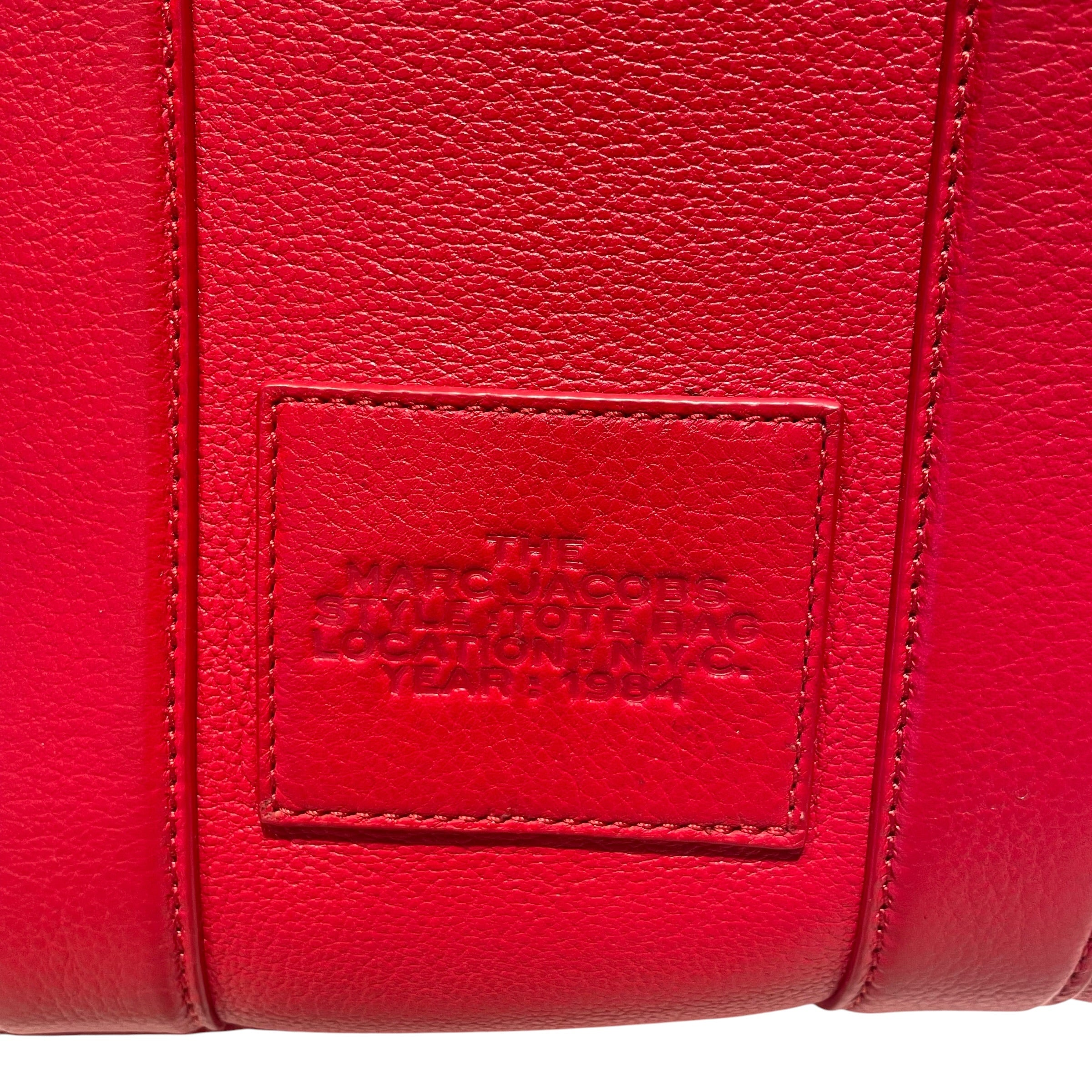 MARC BY MARC JACOBS/Cross Body Bag/Leather/RED/Mini Tote Bag view 4