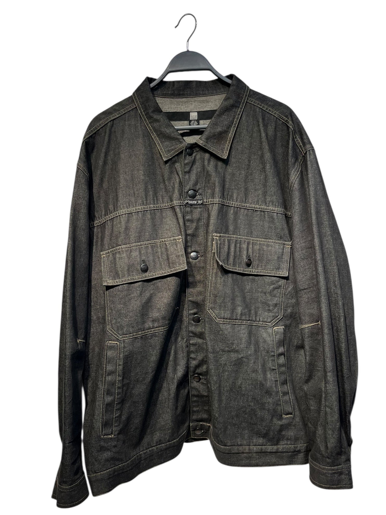 MARITHE FRANCOIS GIRBAUD/Denim Jkt/XXXL/Denim/IDG/ view 1