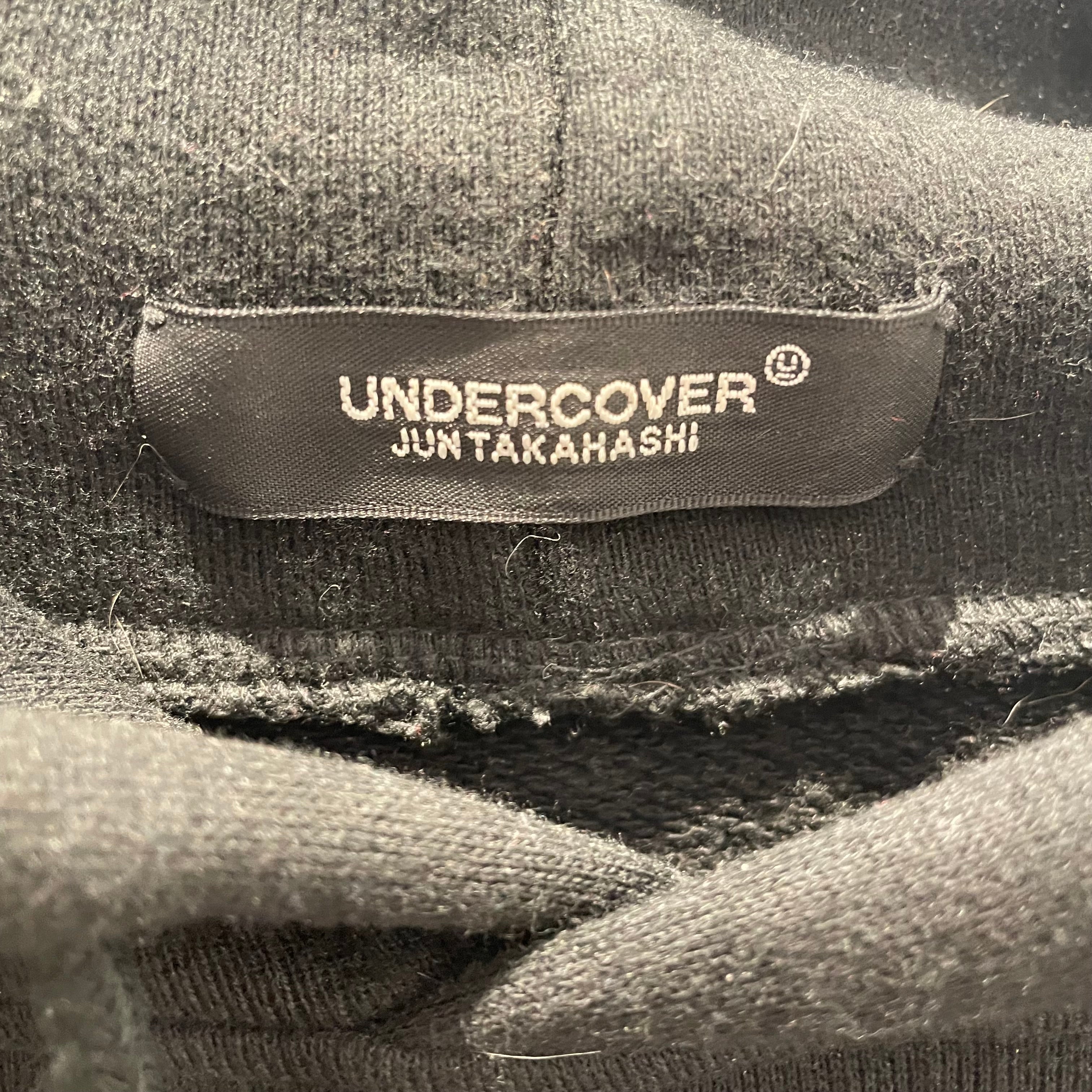 UNDERCOVER/Hoodie/3/Graphic/Cotton/BLK/anarchy is the key view 3