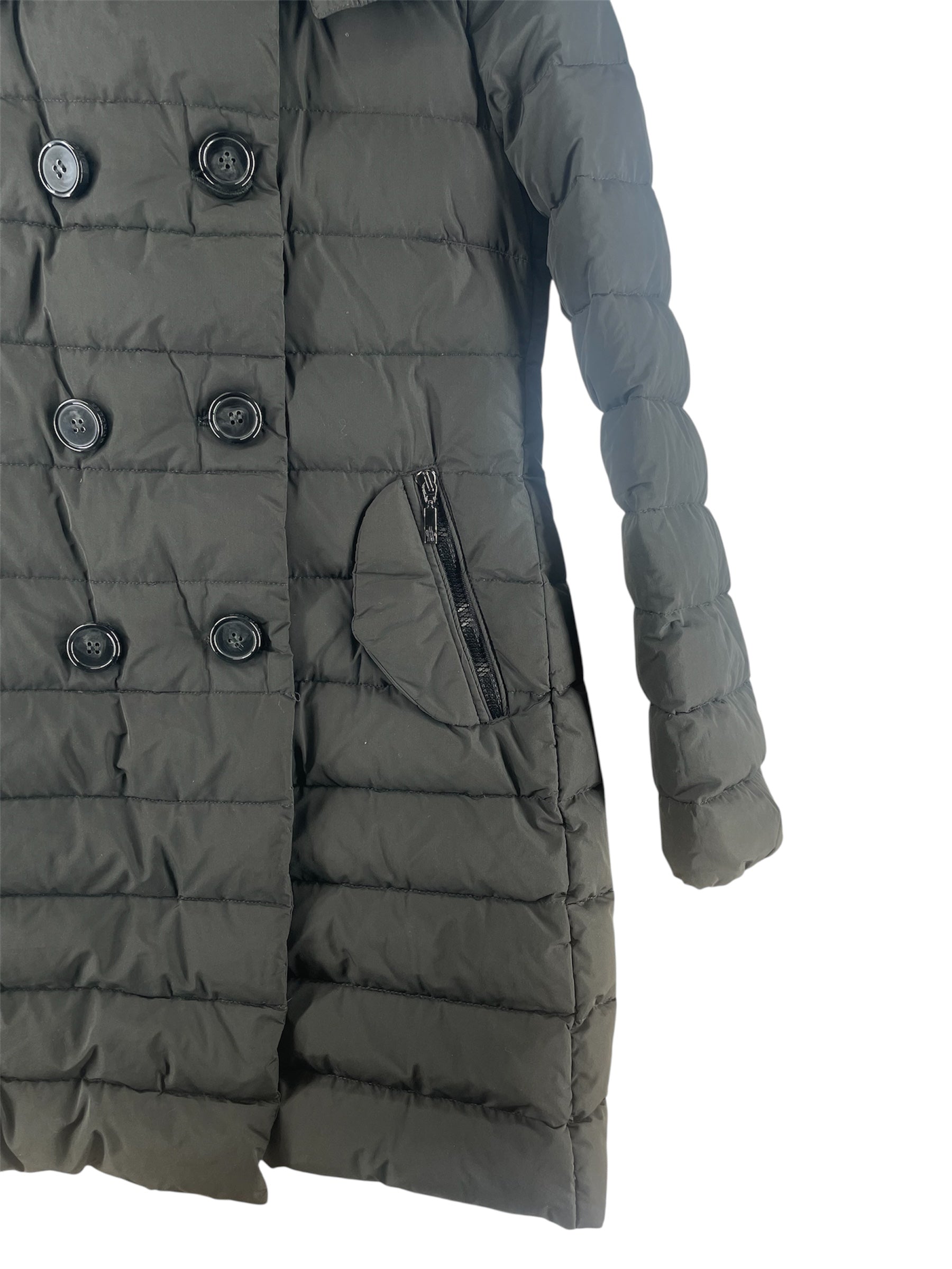 MONCLER/Jacket/2/Polyester/GRY/GRY MONCLER LONG DOWN COAT view 3