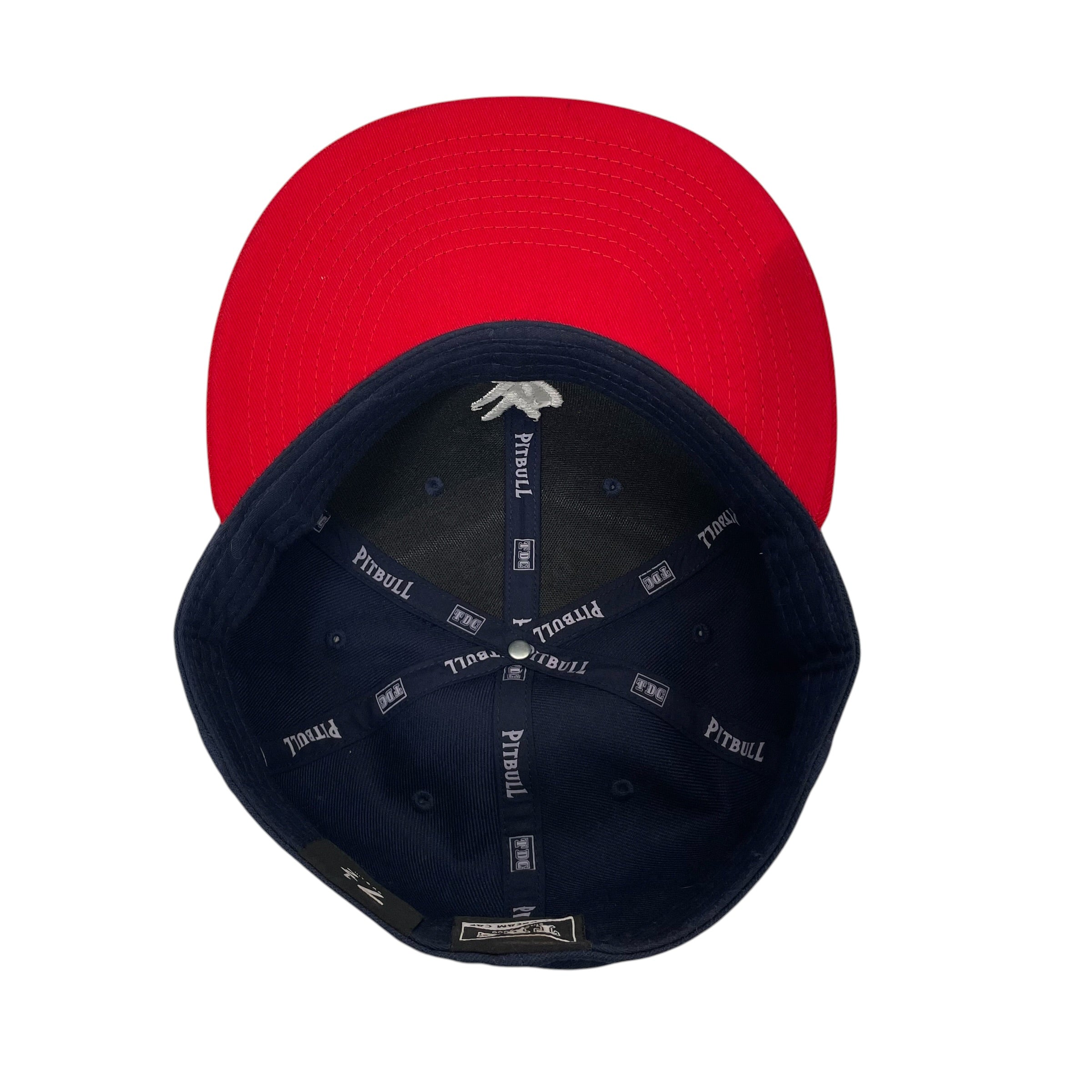 YVL/Headwear/7 1/2/Graphic/Acrylic/NVY/YVL Fitted view 3