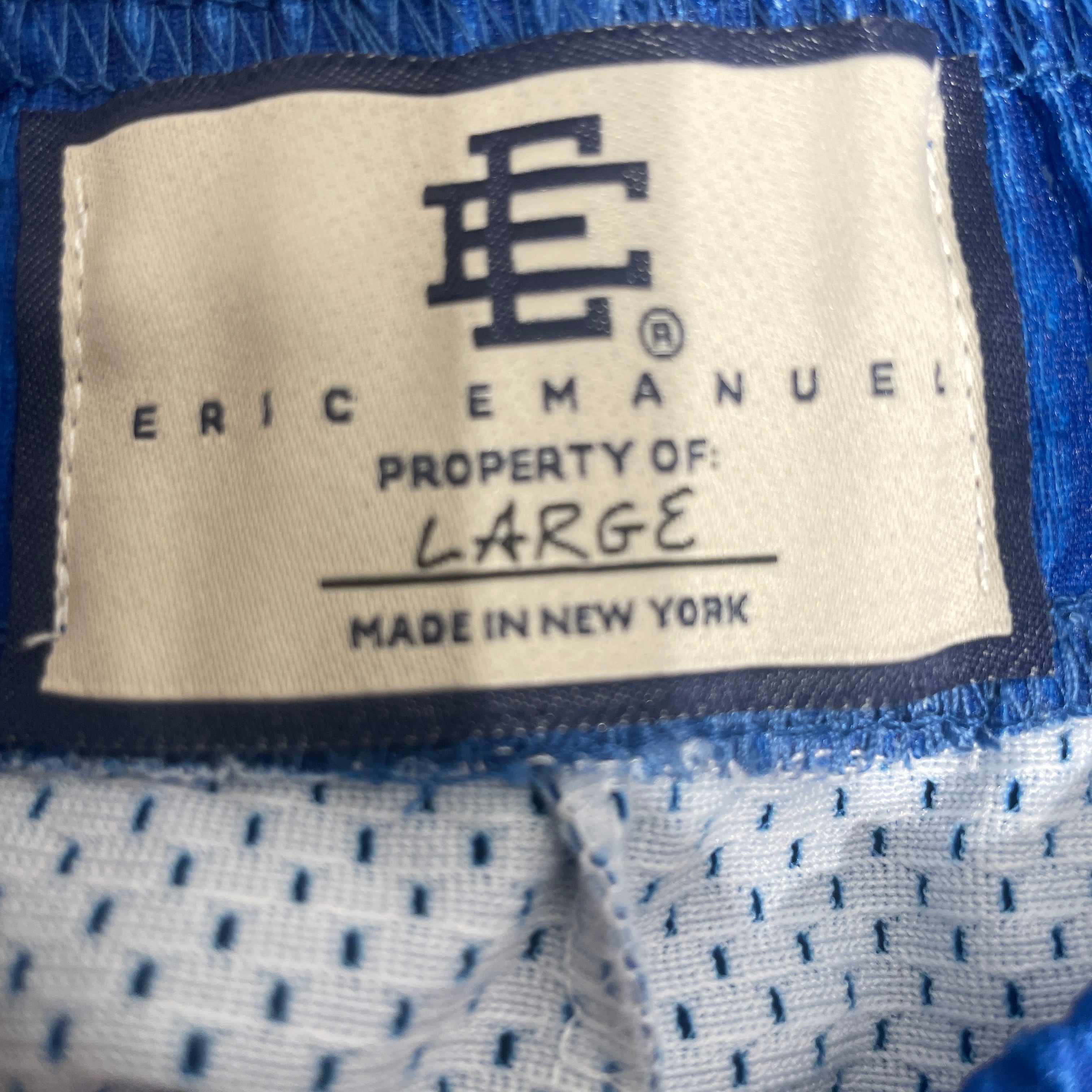 Eric Emanuel/Shorts/L/Acrylic/BLU/All Over Print/ view 3