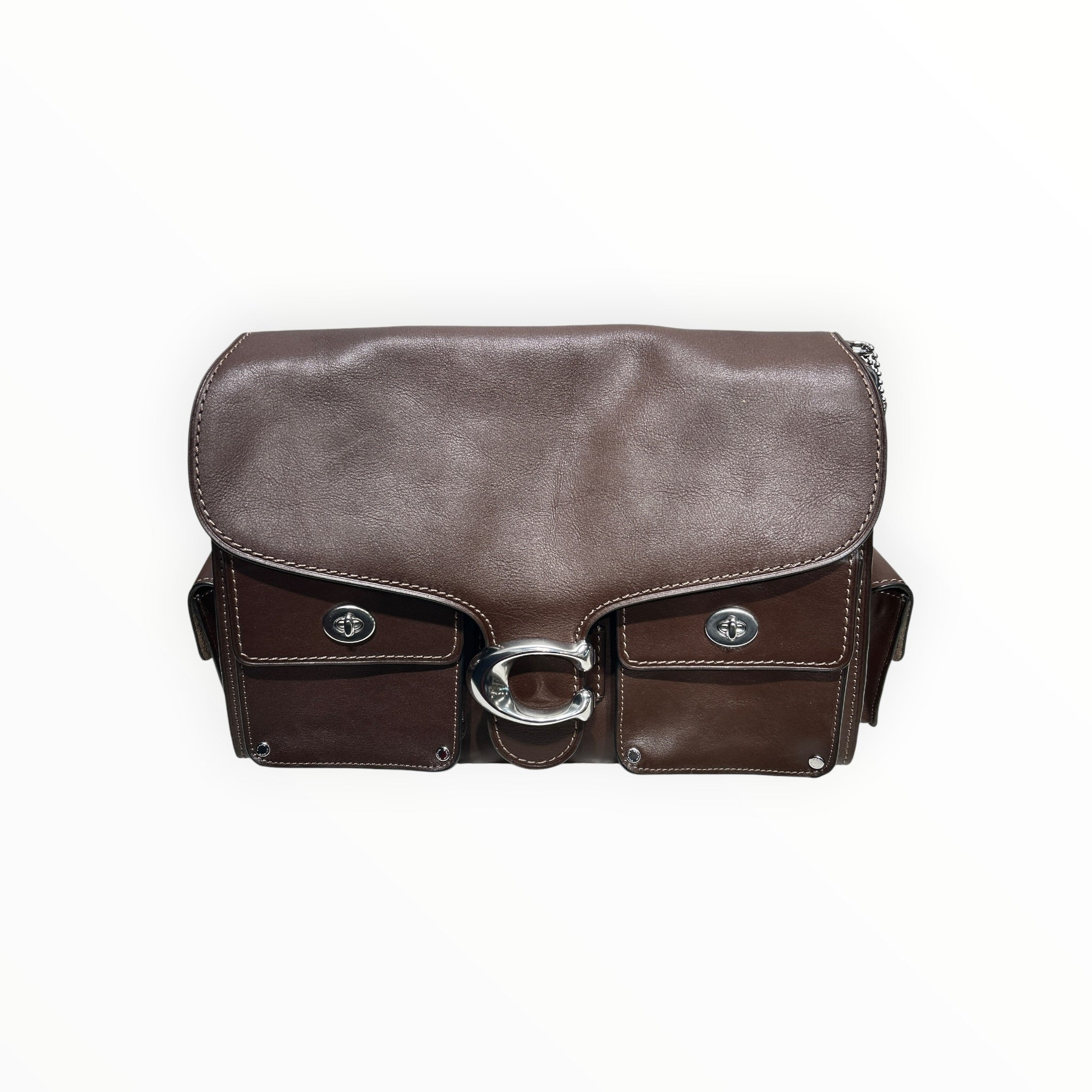 COACH/Bag/Leather/BRW/Tabby Turnlock Shoulder Bag view 1
