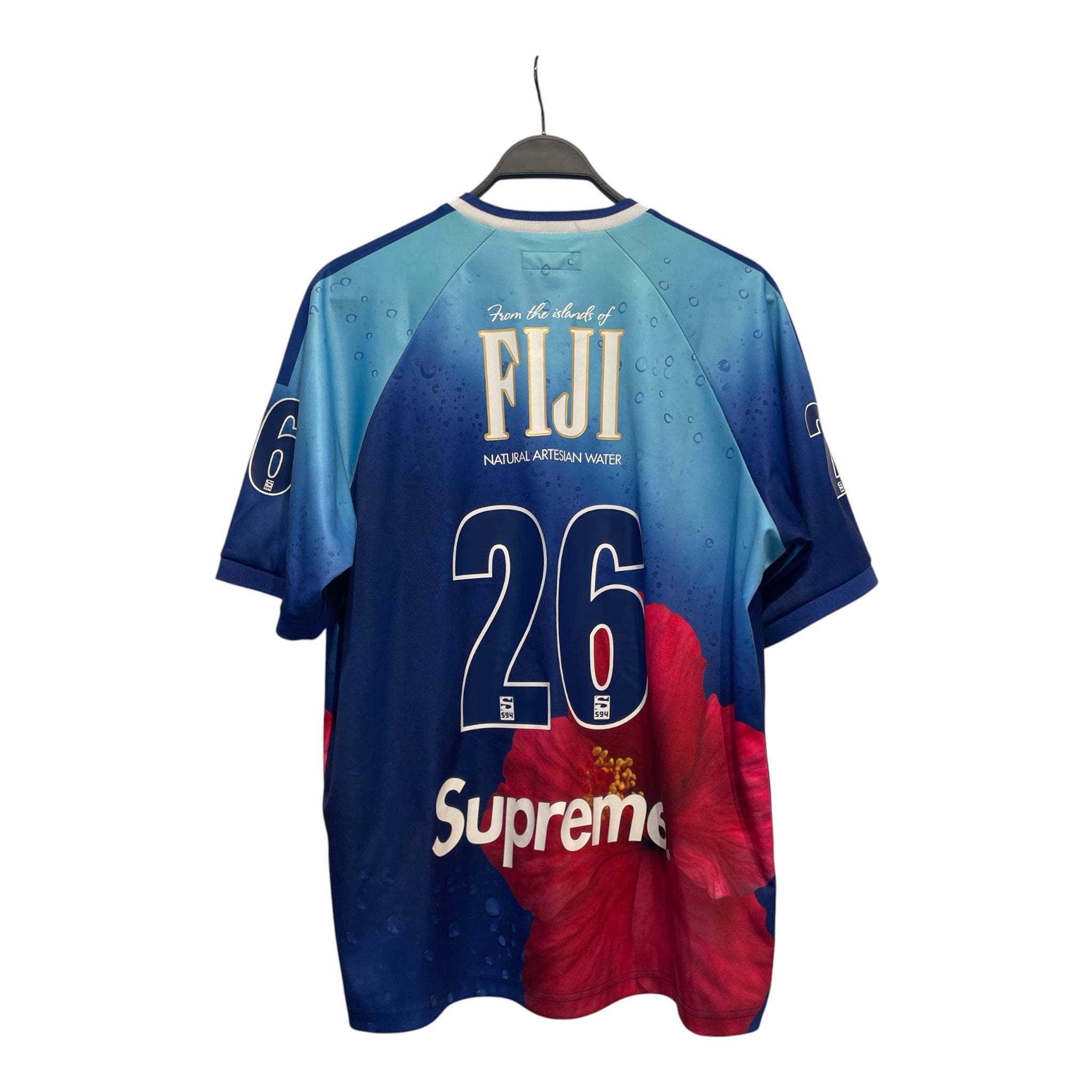 Supreme/T-Shirt/M/Polyester/BLU/Graphic/fiji view 2