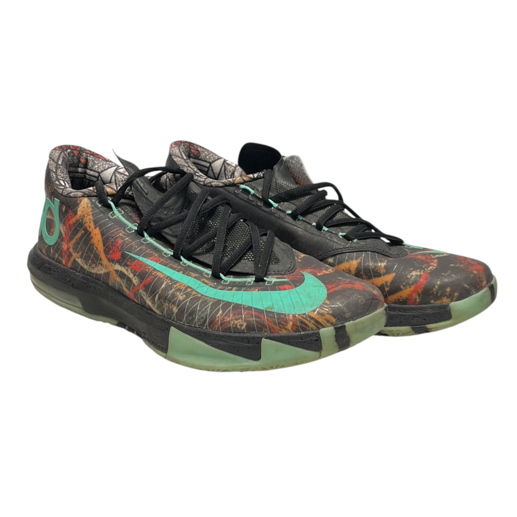 NIKE/Low-Sneakers/US 10.5/Nylon/NVY/KD6 GUMBO ILLUSIONS view 1