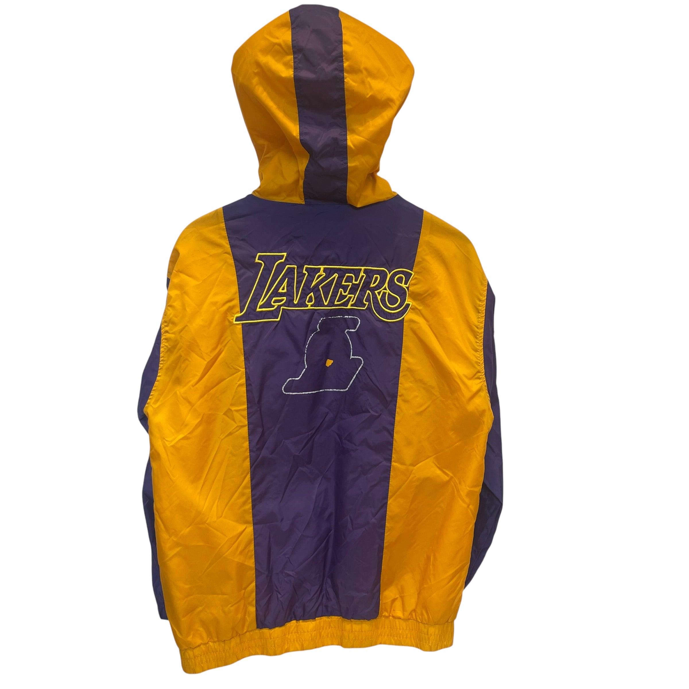 NBA/Windbreaker/L/Nylon/PPL/LAKERS/YLLW view 2