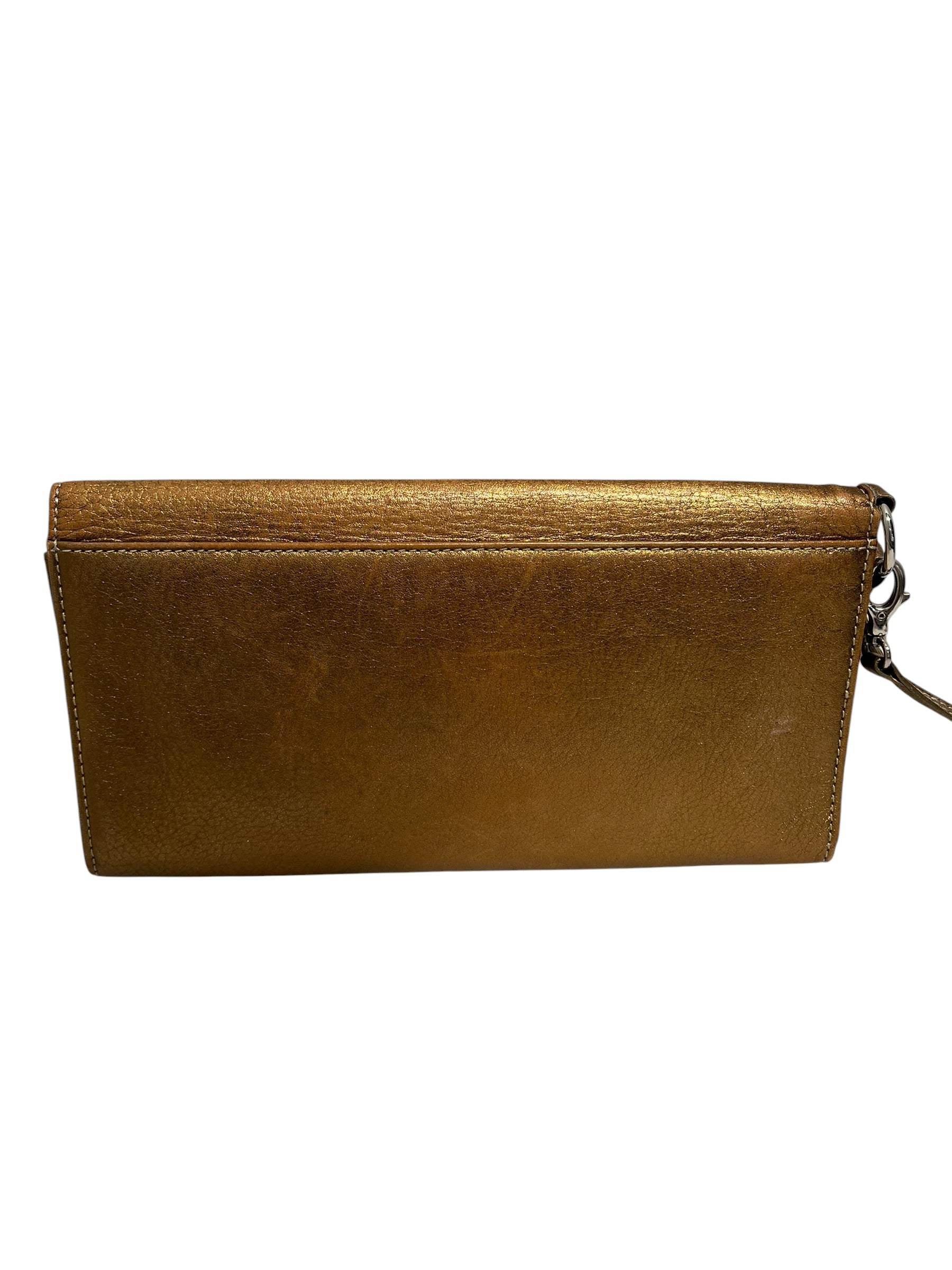 Christian Dior/Clutch Bag/Leather/GLD/CD CLUTCH BAG view 2