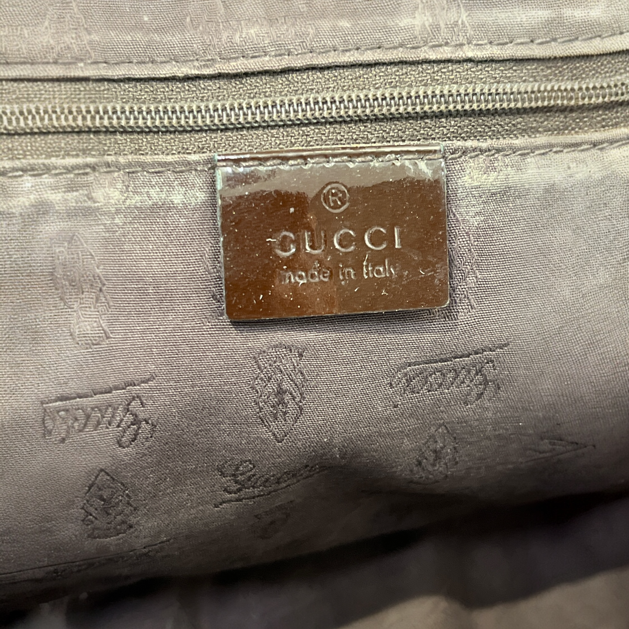 GUCCI/Bag/Cotton/KHK/GG canvas jolie view 6