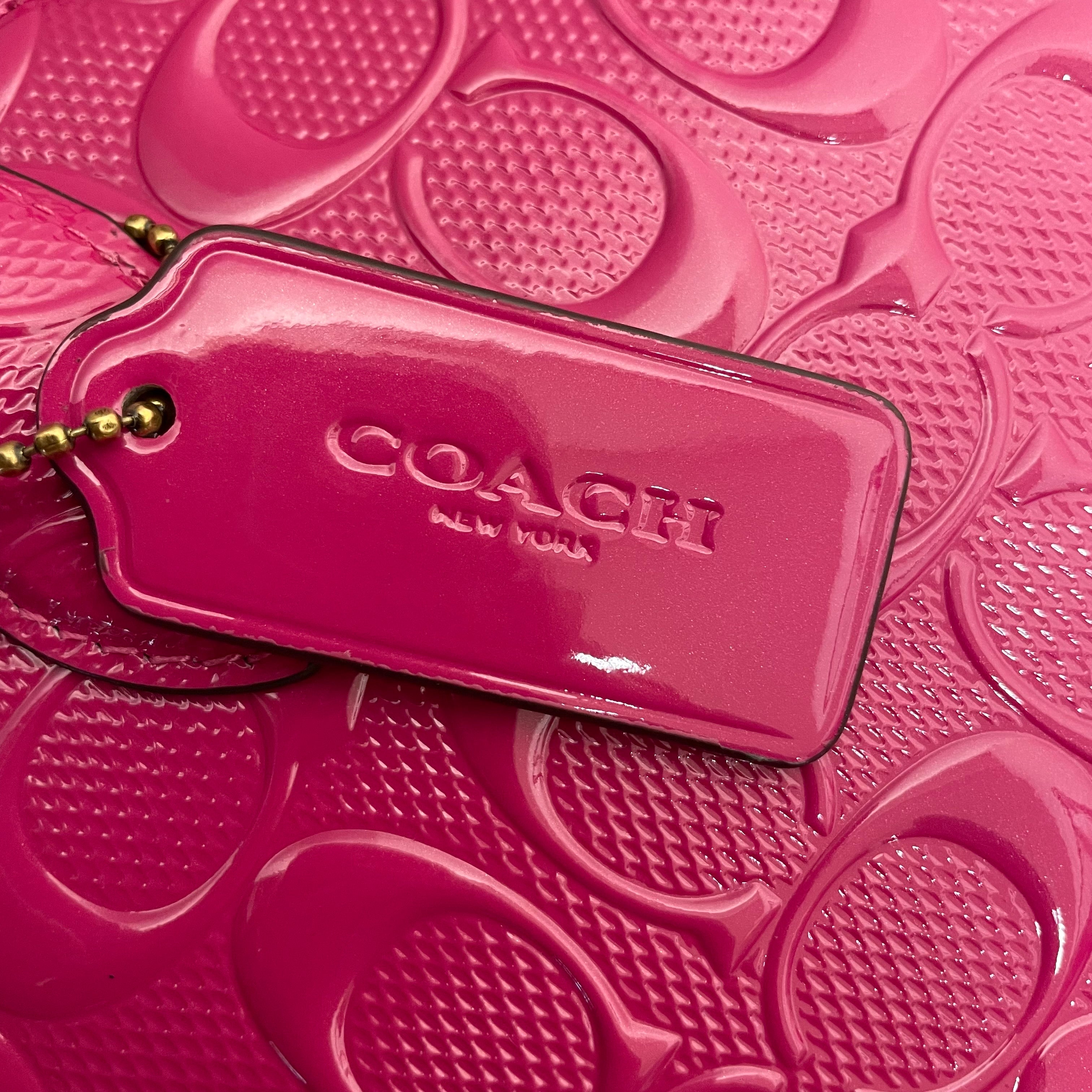 COACH/Cross Body Bag/Monogram/PNK/Monogram Heart Bag view 4