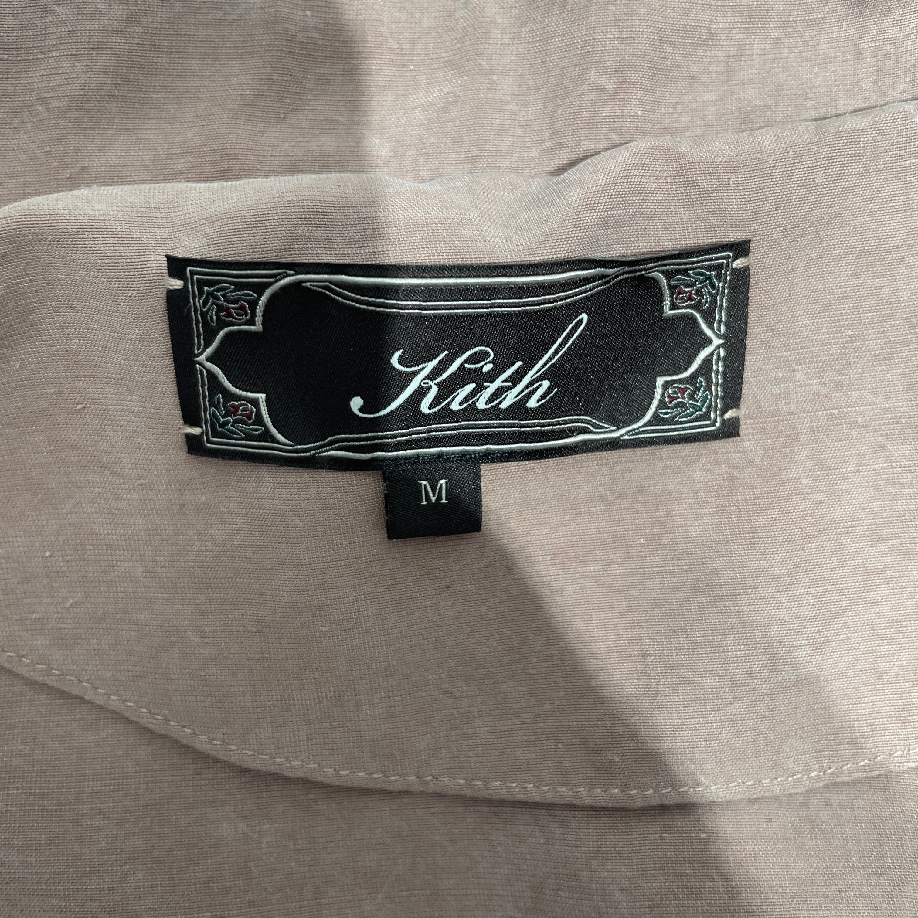 KITH/Jacket/M/PNK/CUPRO LINEN view 3