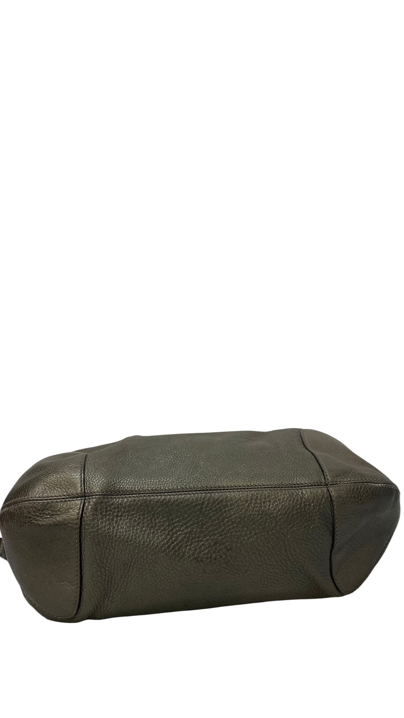 GUCCI/Bag/Leather/GRY/SOHO CHAIN HOBO view 3