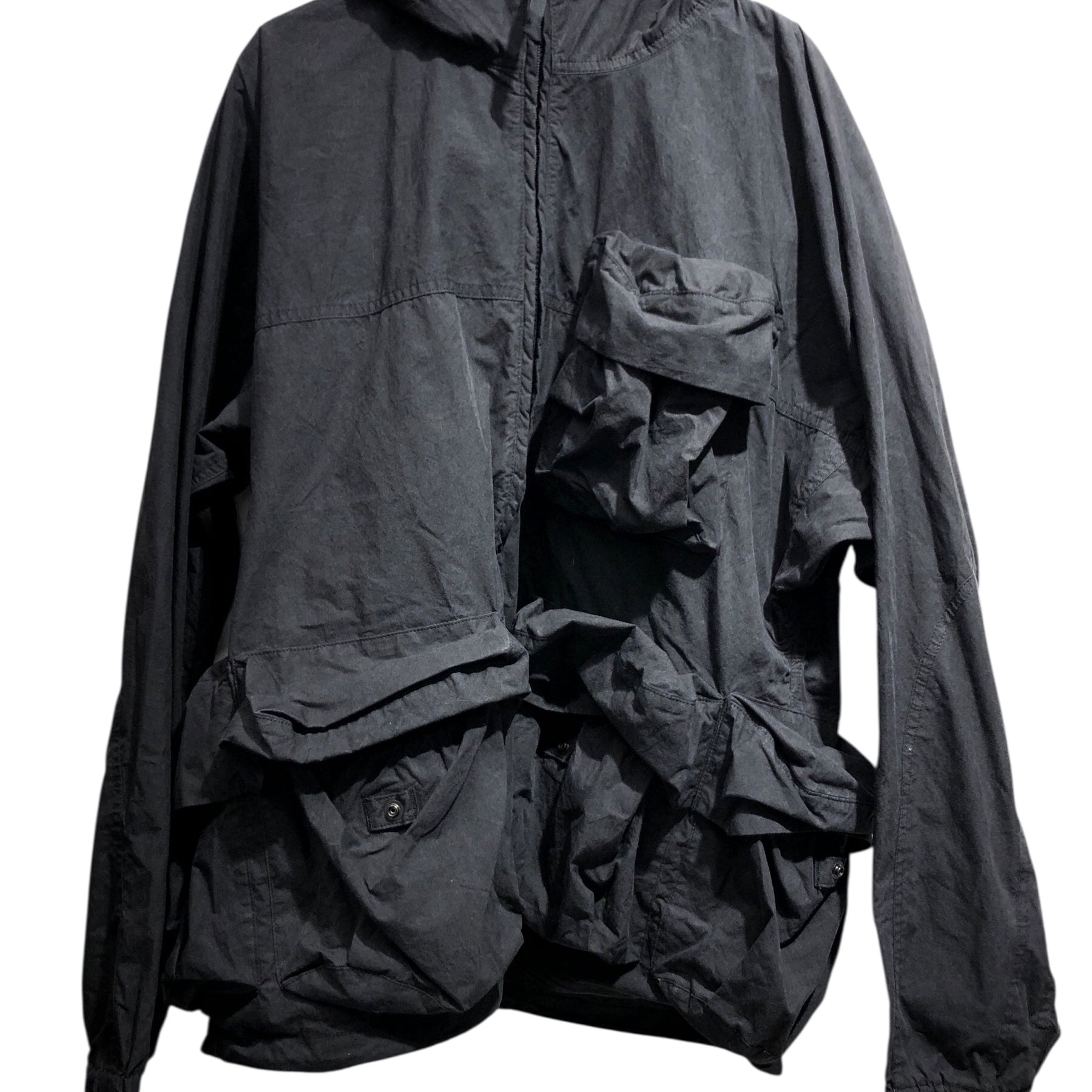 snow peak/Windbreaker/M/Cotton/BLK/