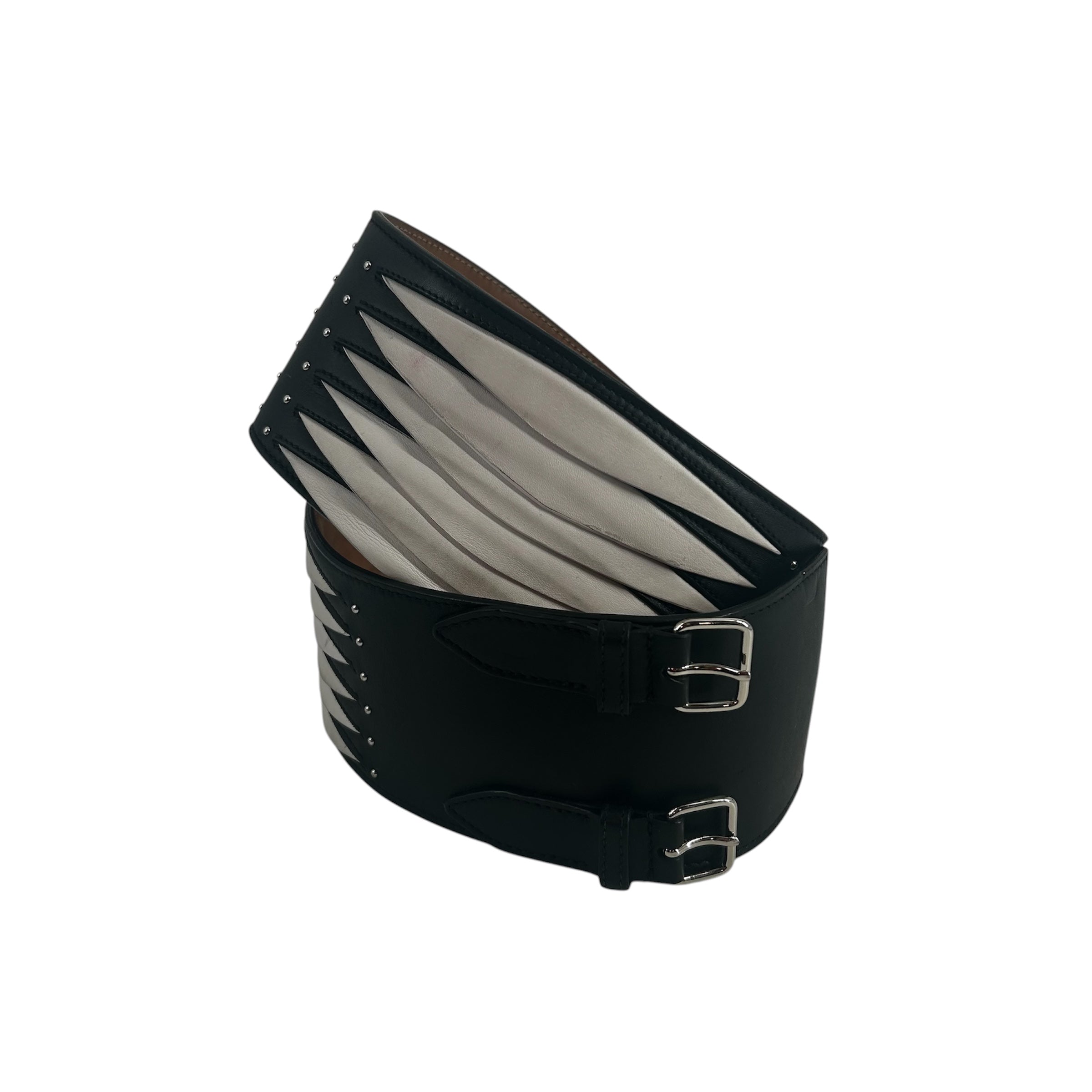ALAIA/Belt/Leather/BLK/ view 2
