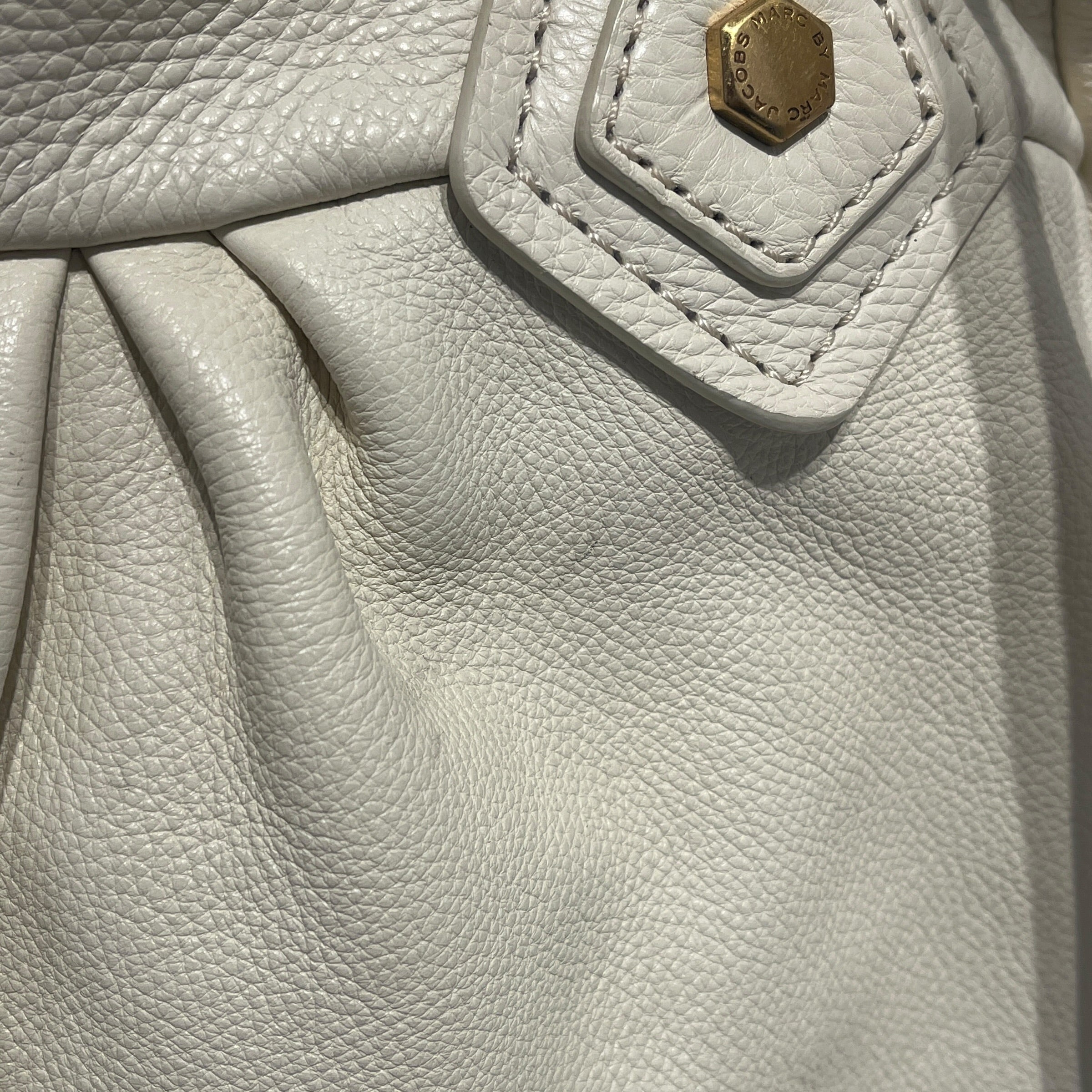MARC BY MARC JACOBS/Hand Bag/Cowhide/CRM/Q BABY GROOVY/GOLD HARDWARE view 13
